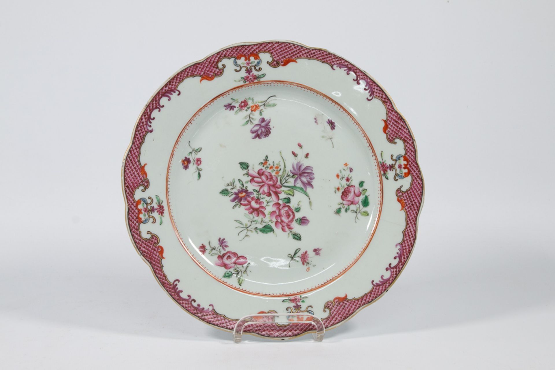 Collection of 5 Famille rose plates - Image 5 of 33