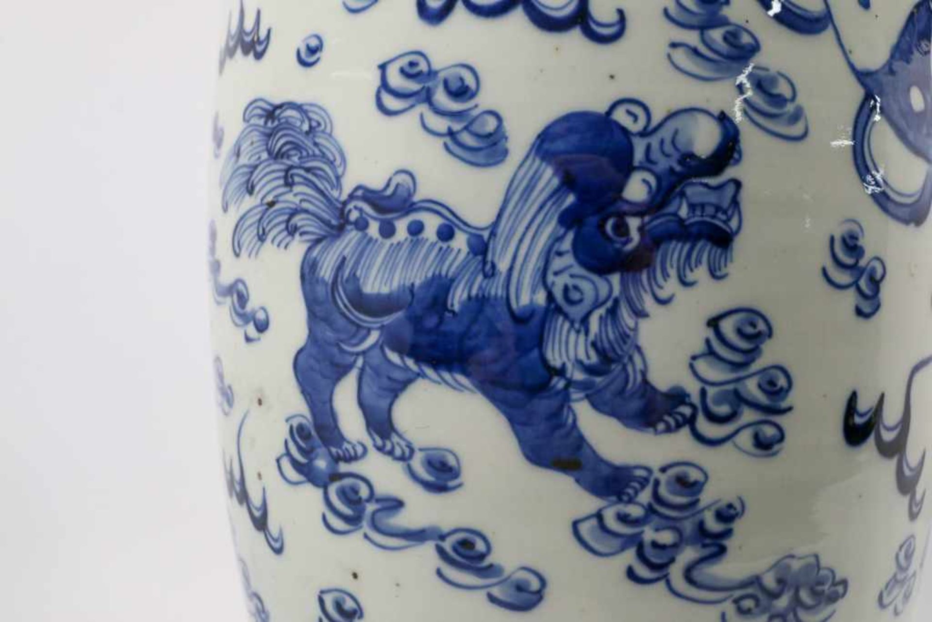 Chinese vaas, Foo dog - Image 10 of 10