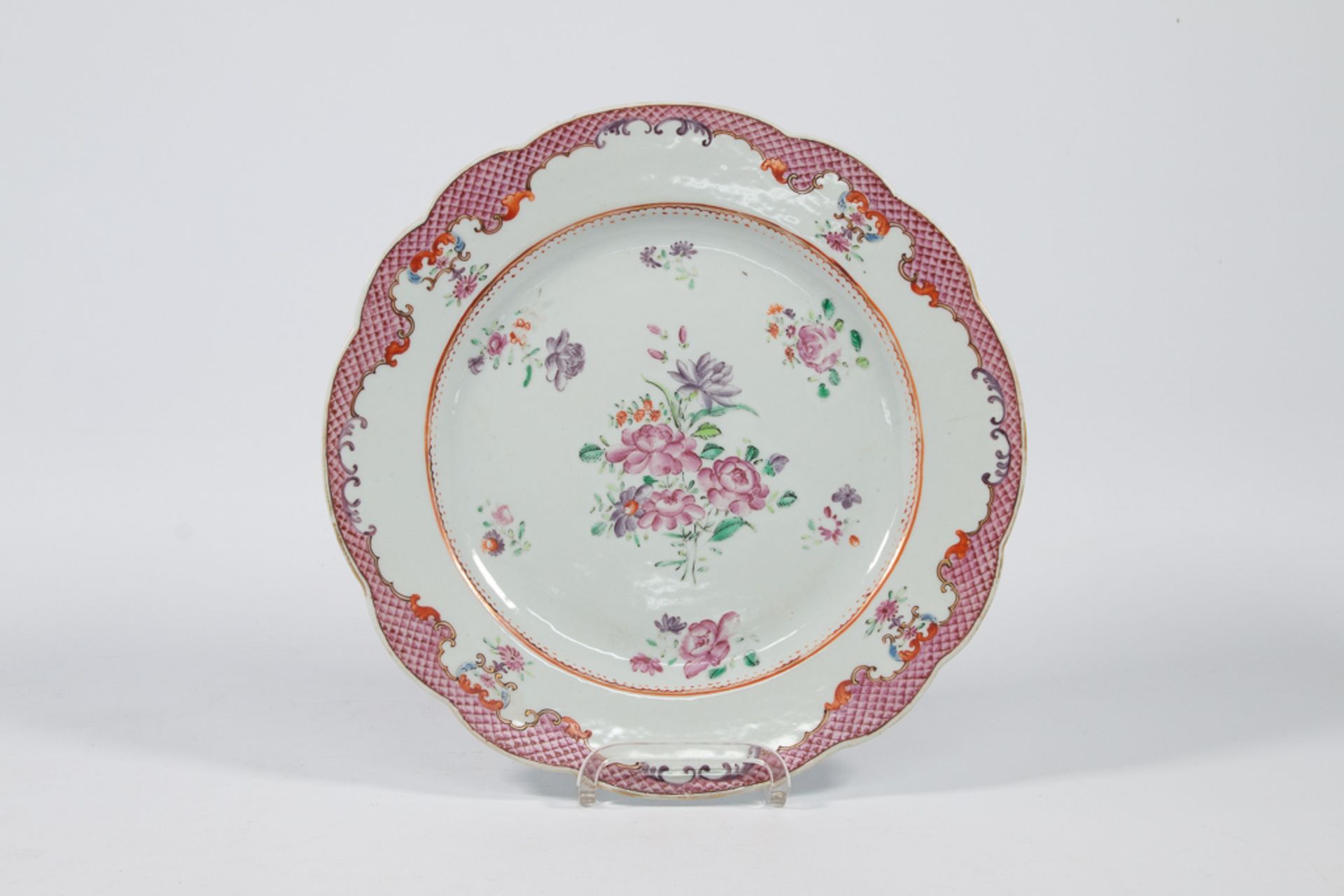 Collection of 5 Famille rose plates - Image 6 of 33