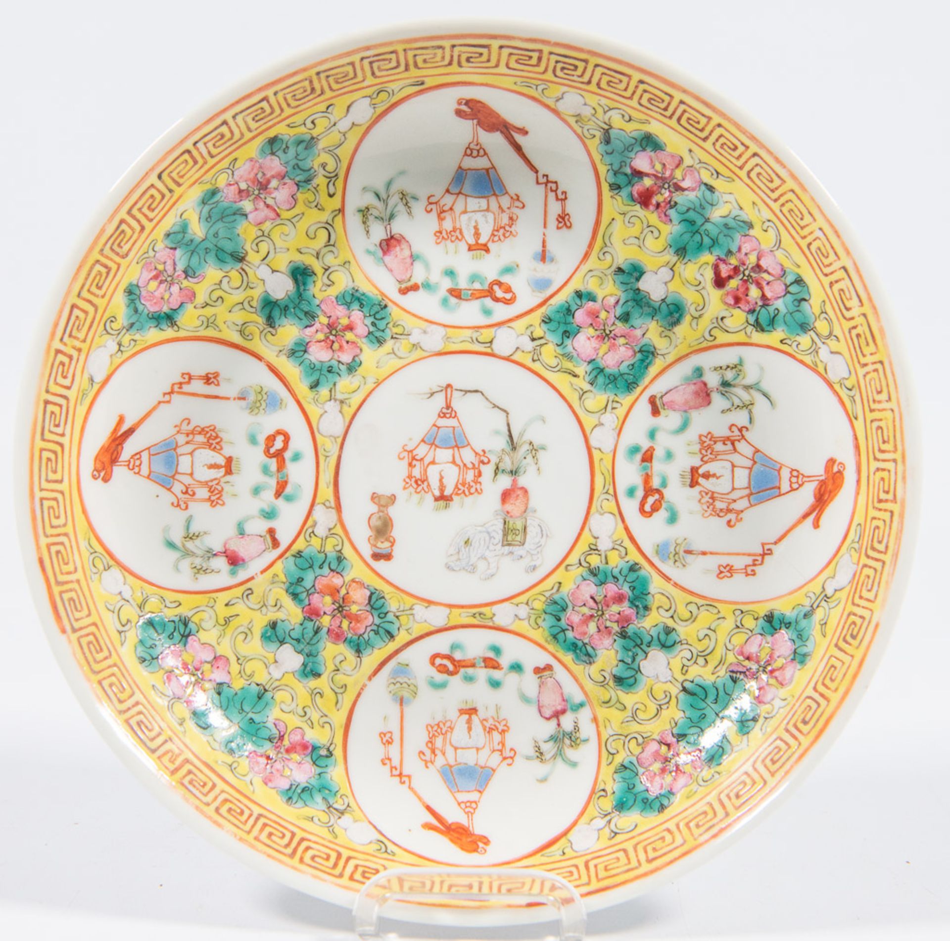 Pair of chinese plates, Guangxu - Image 10 of 10