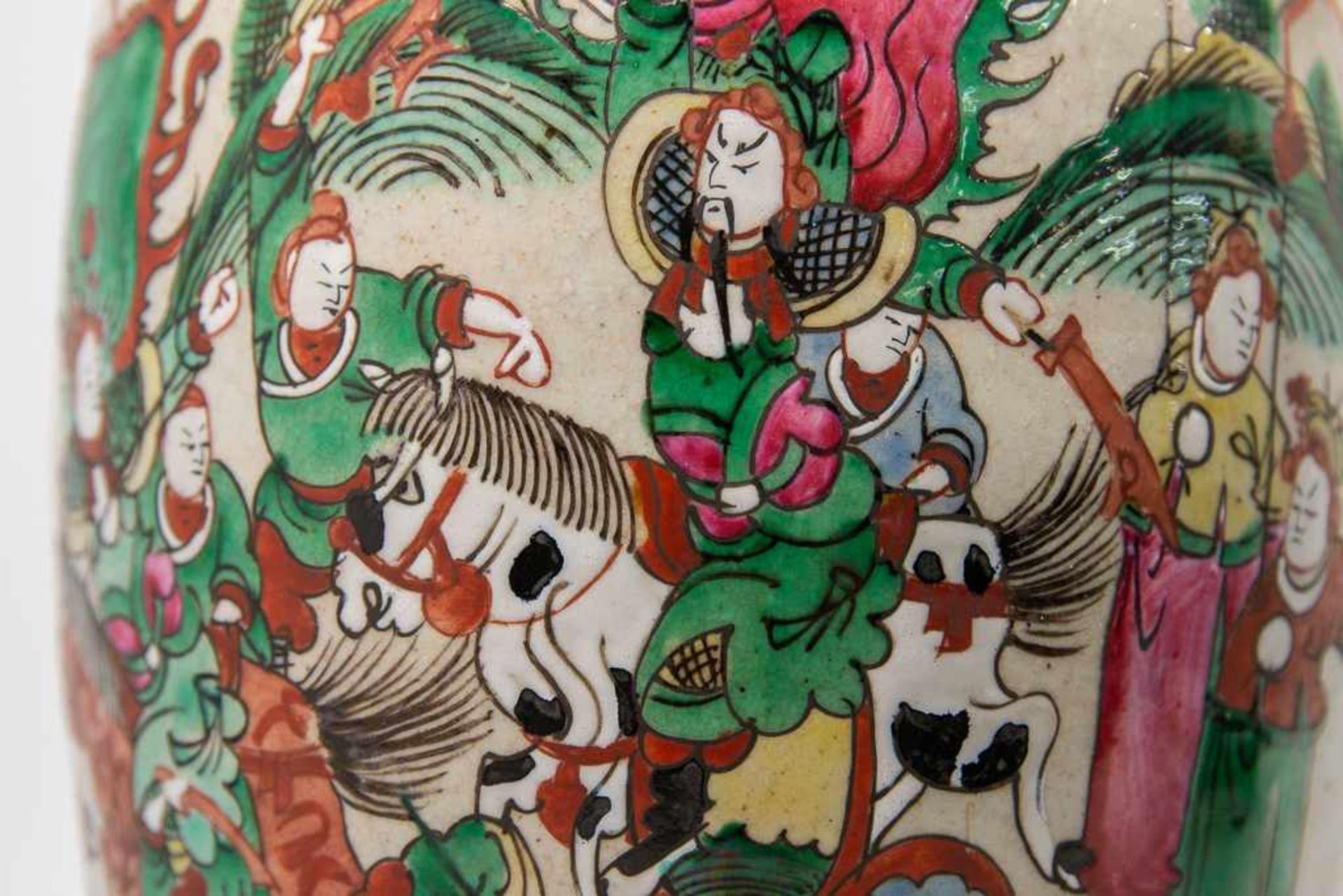 Pair of Chinese Nanking vases - Bild 8 aus 16