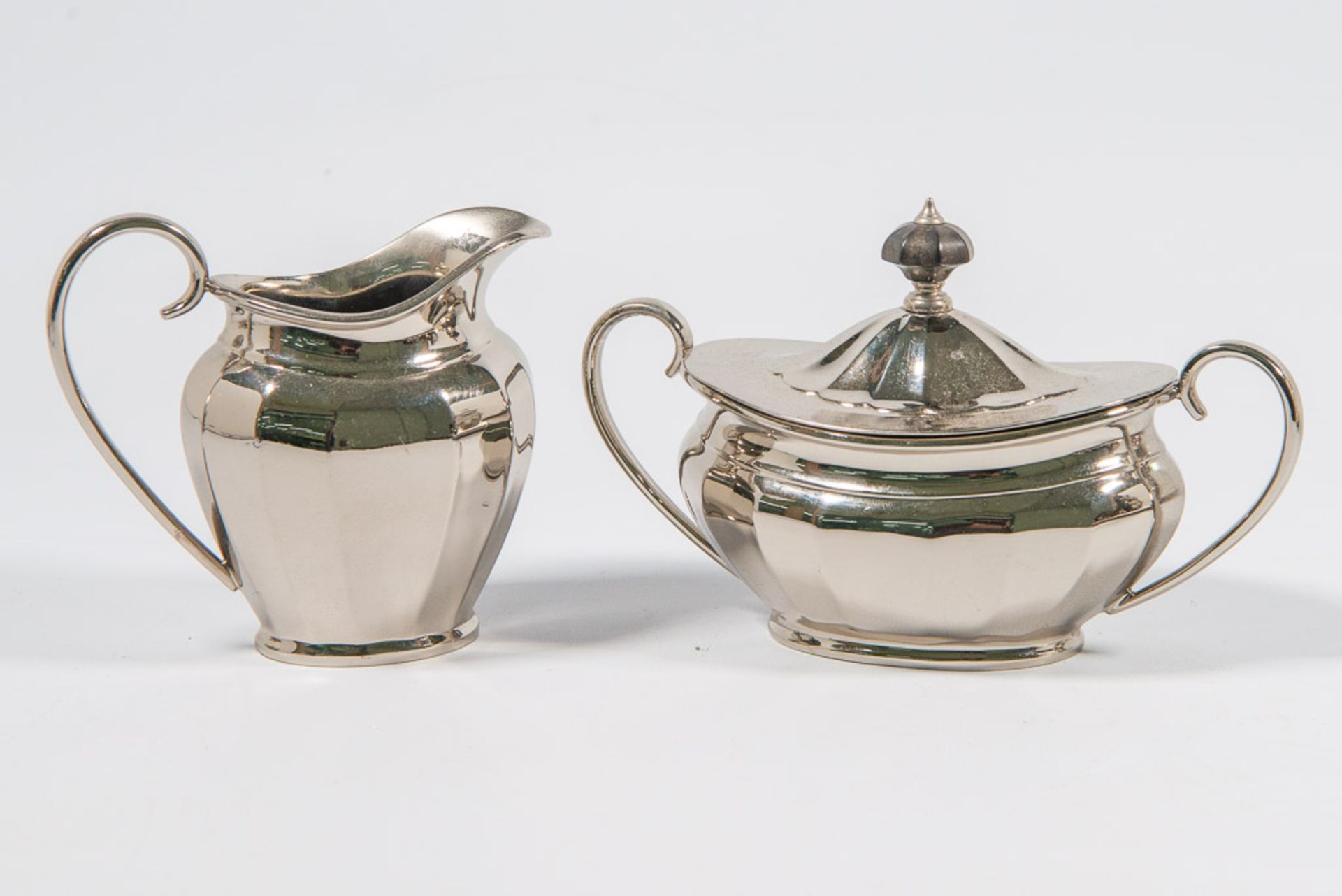 Silver plated coffee service - Bild 3 aus 12