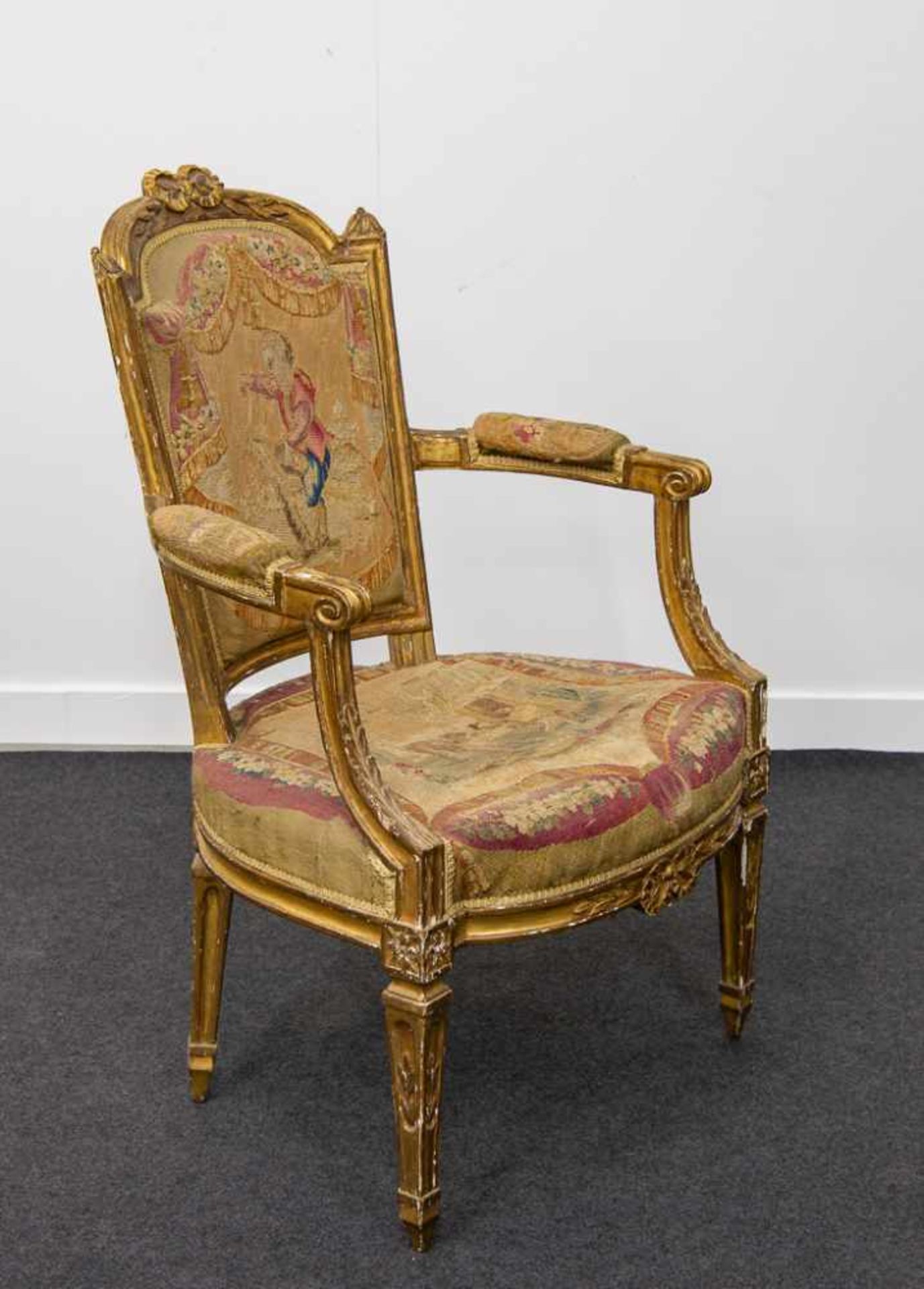 4 LXVI period armchairs - Image 17 of 26