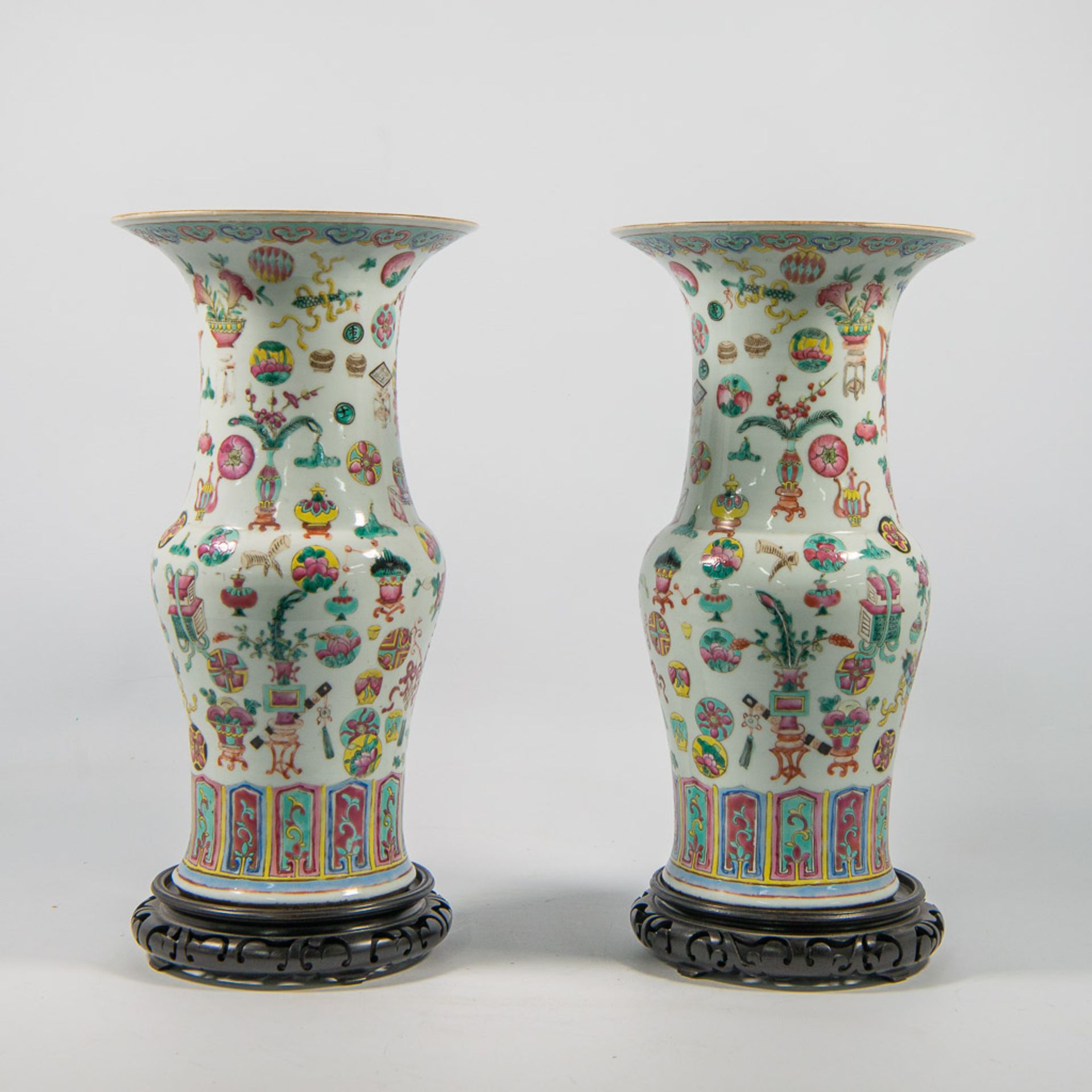 Pair of Chinese vases