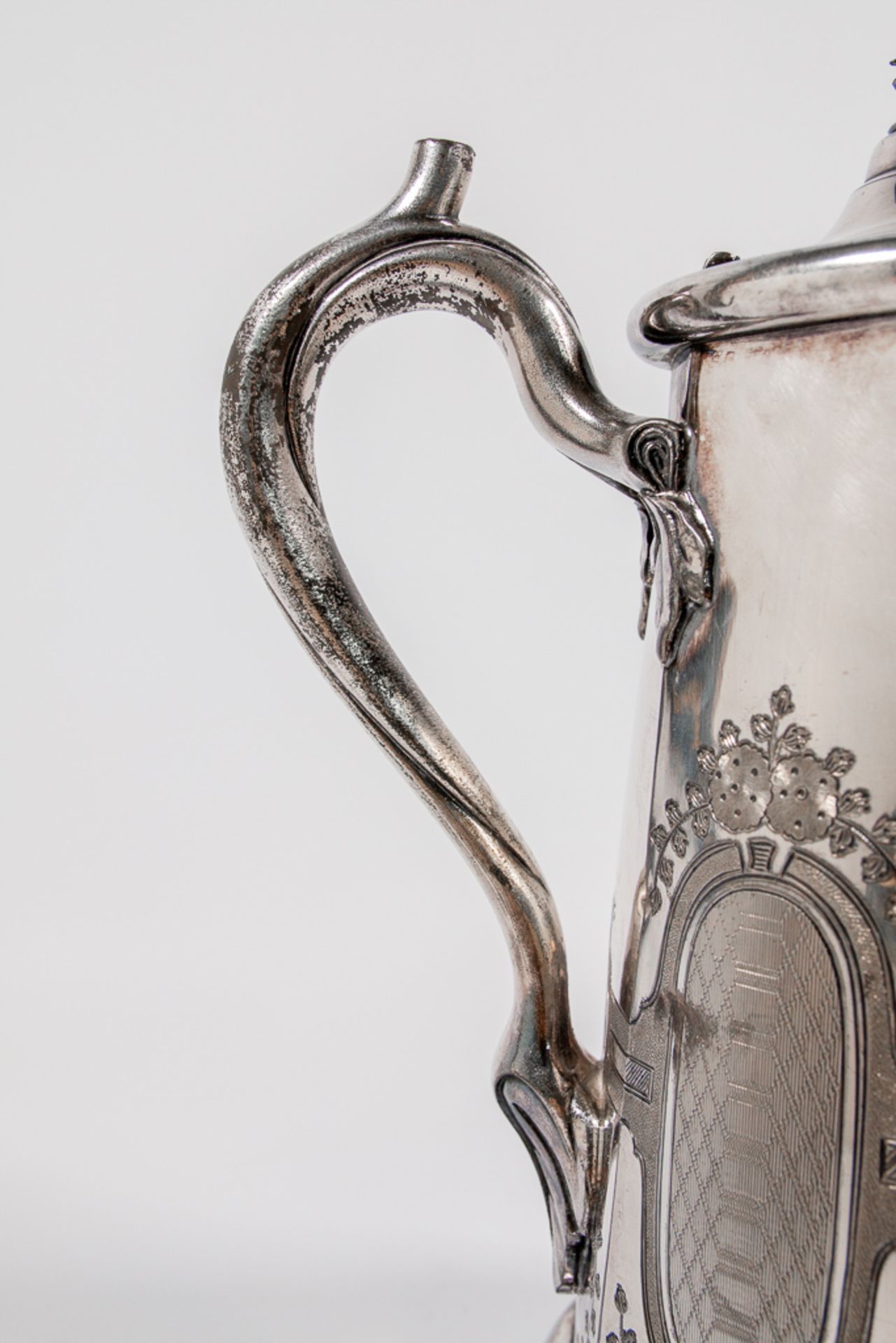 Silver-plated coffee pot - Bild 6 aus 17