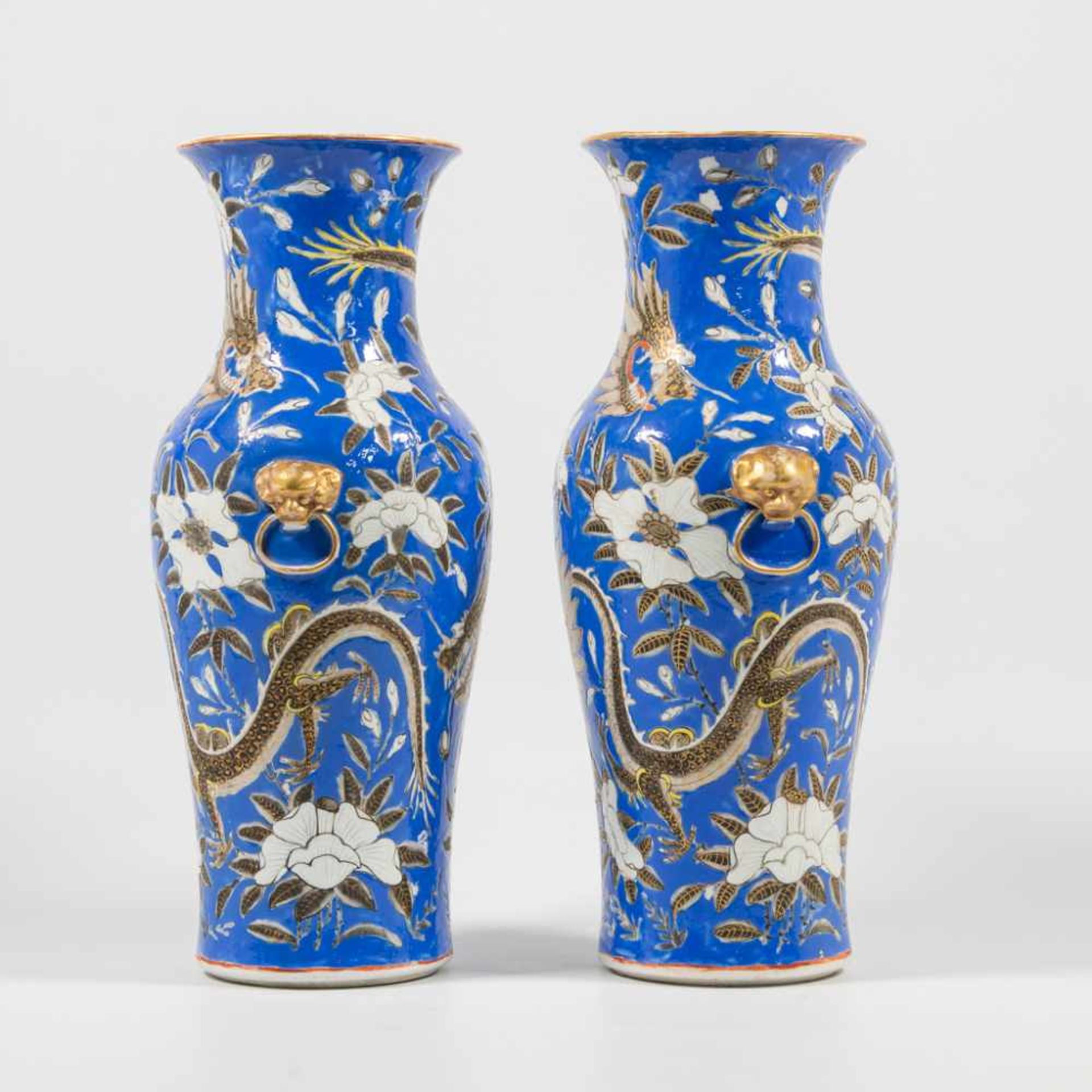 Pair of Chinese vases - Bild 9 aus 12