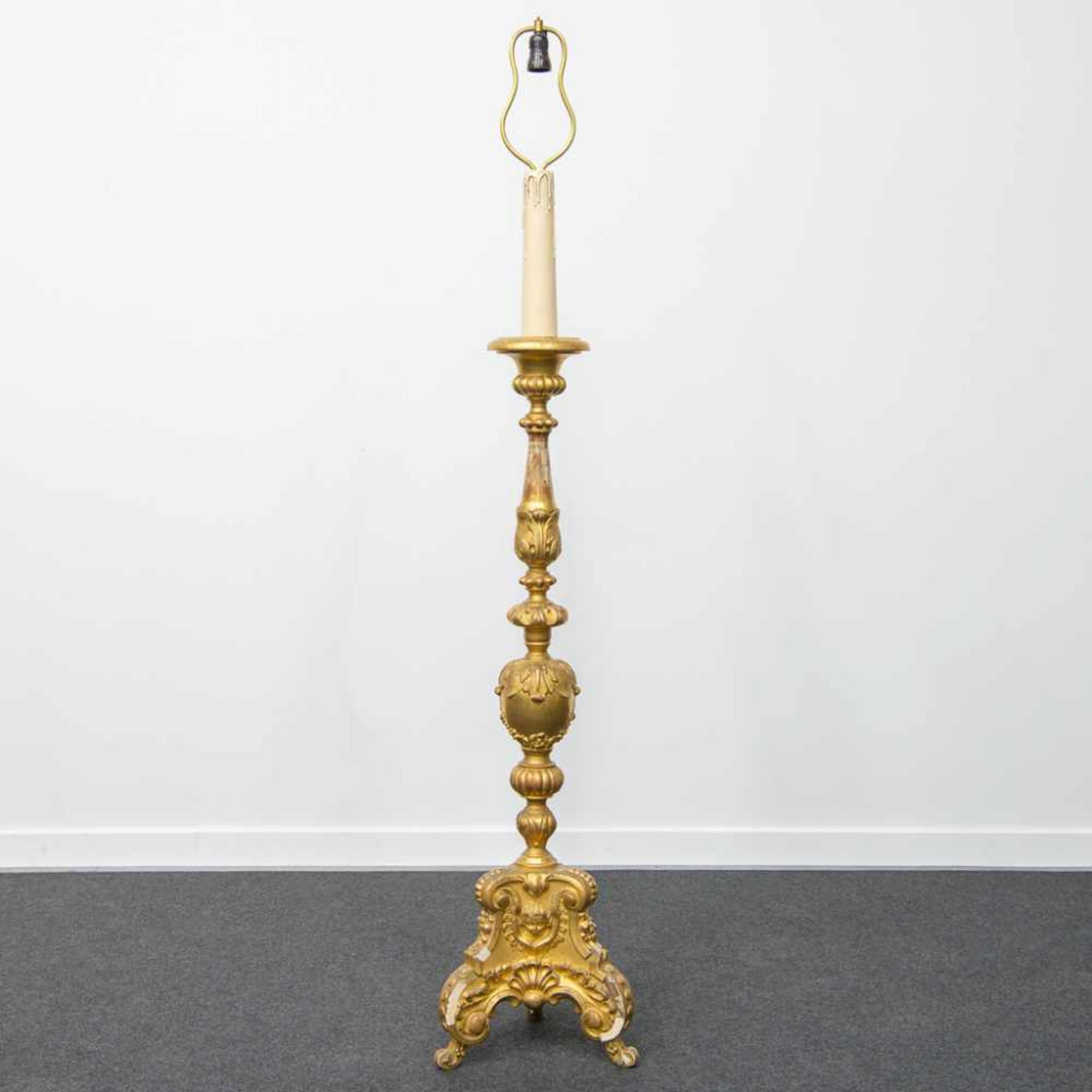 Floorlamp/Candlestickholder - Image 9 of 11