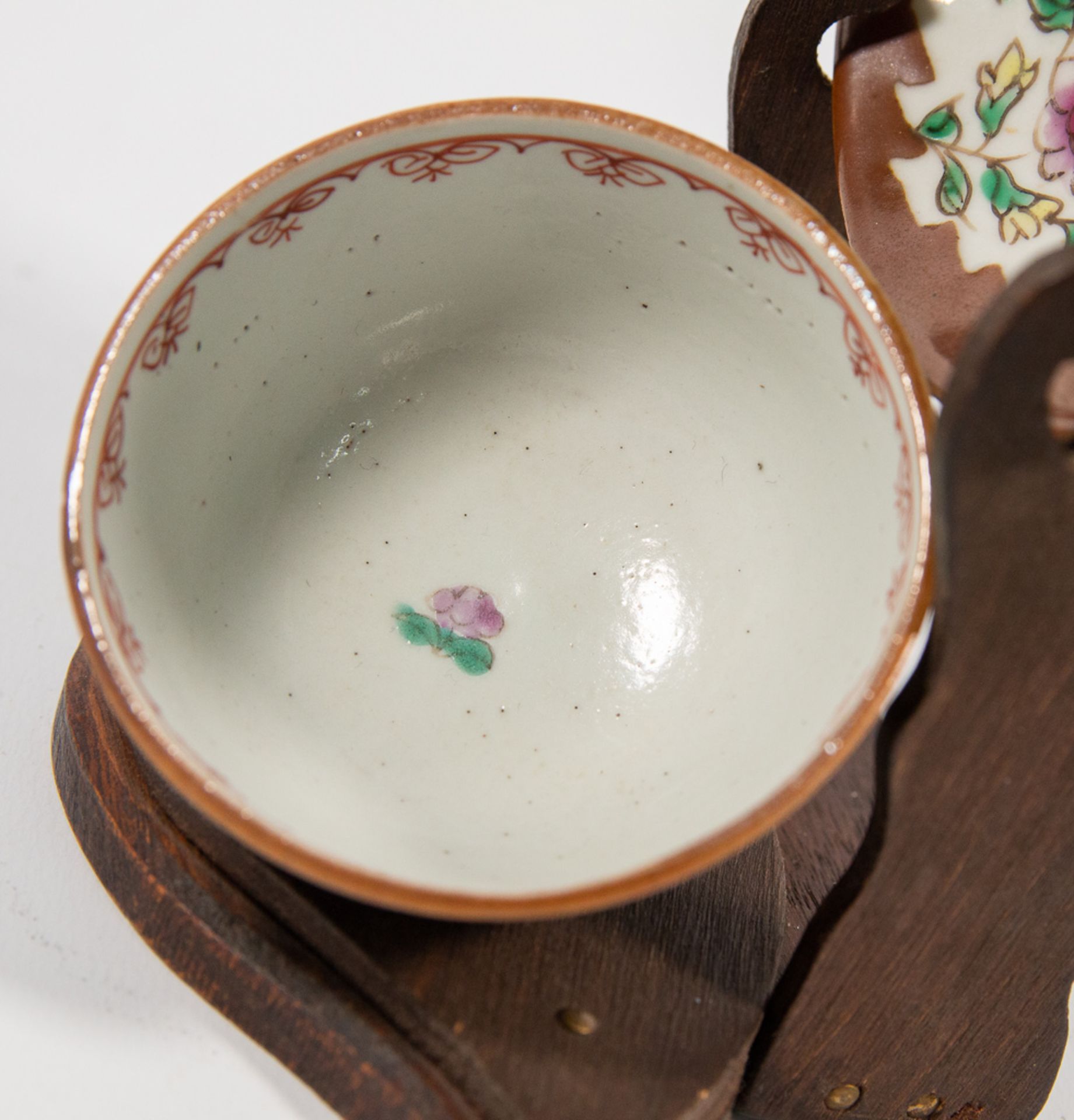 Collection of 4 capucine porcelain items - Bild 2 aus 19