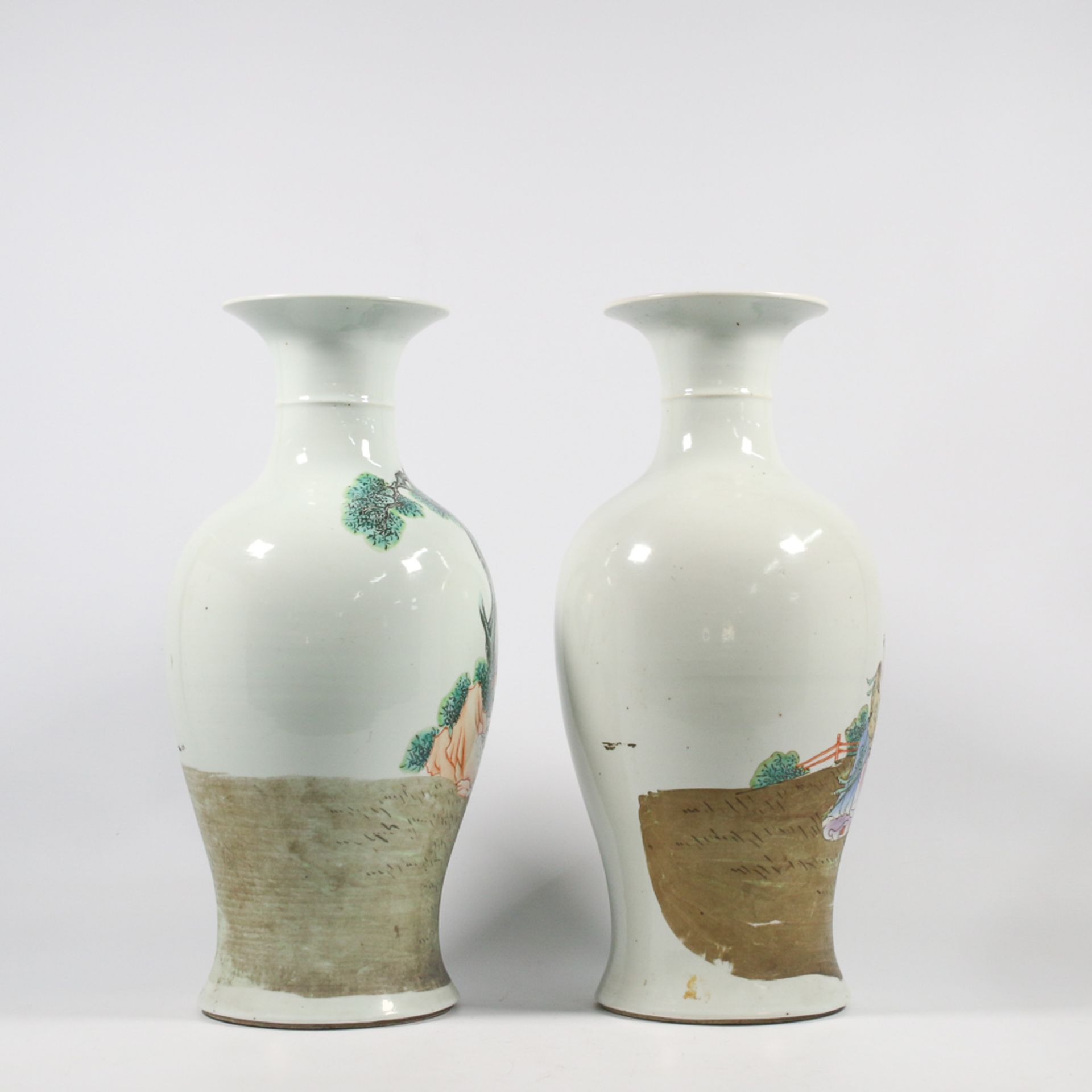 Pair of chinese vases - Image 8 of 10