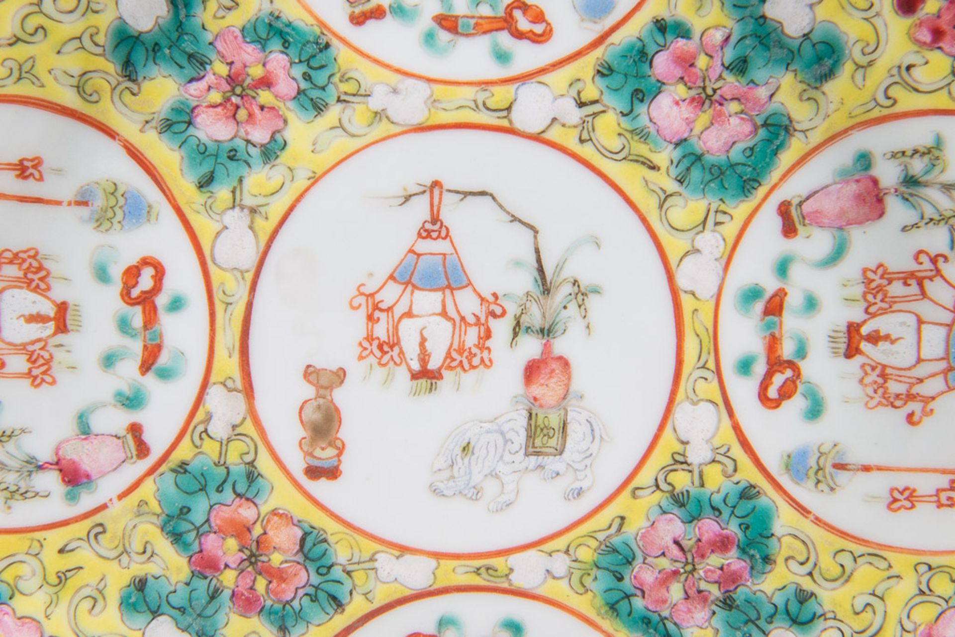 Pair of chinese plates, Guangxu - Image 4 of 10