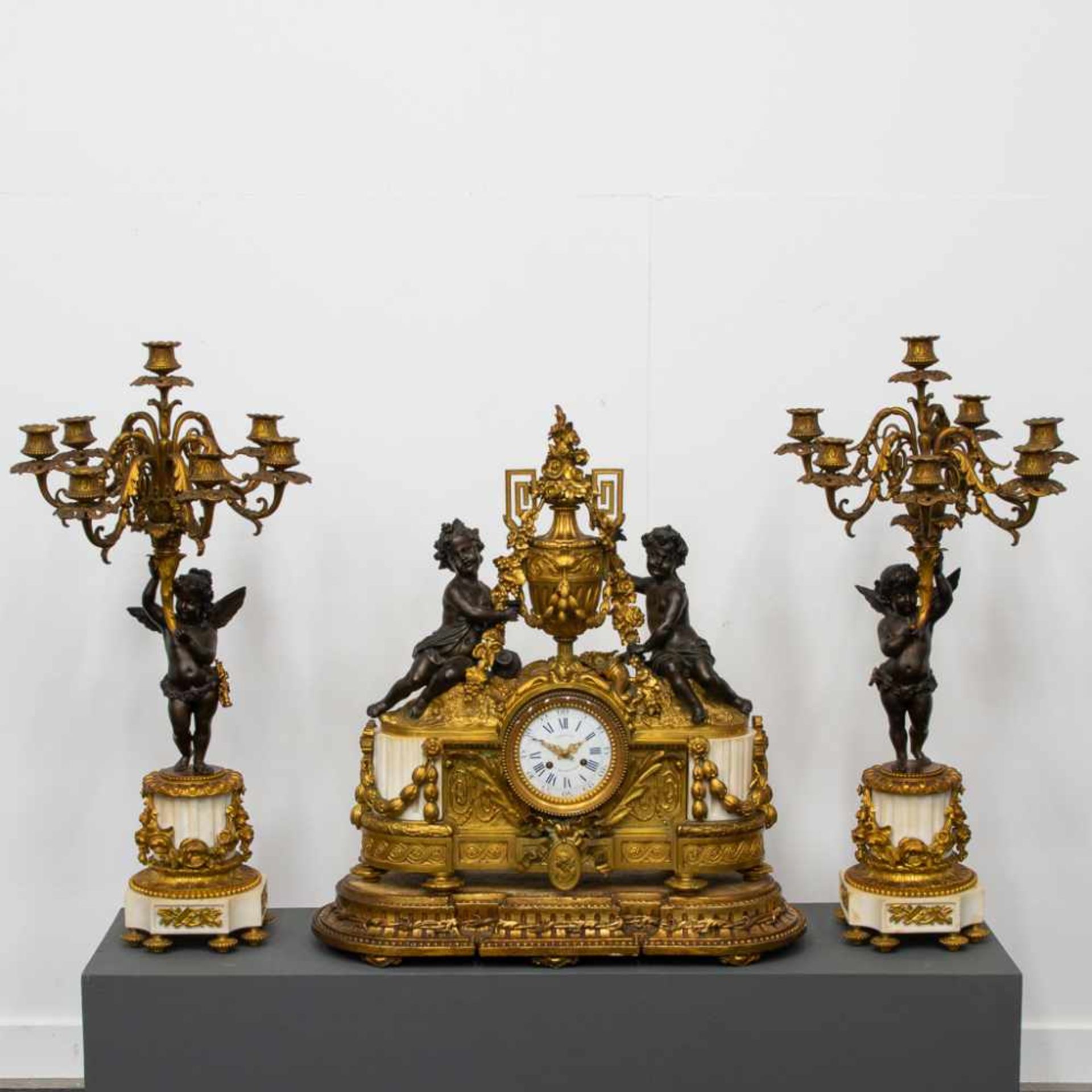 Clockset with putti - Bild 35 aus 38