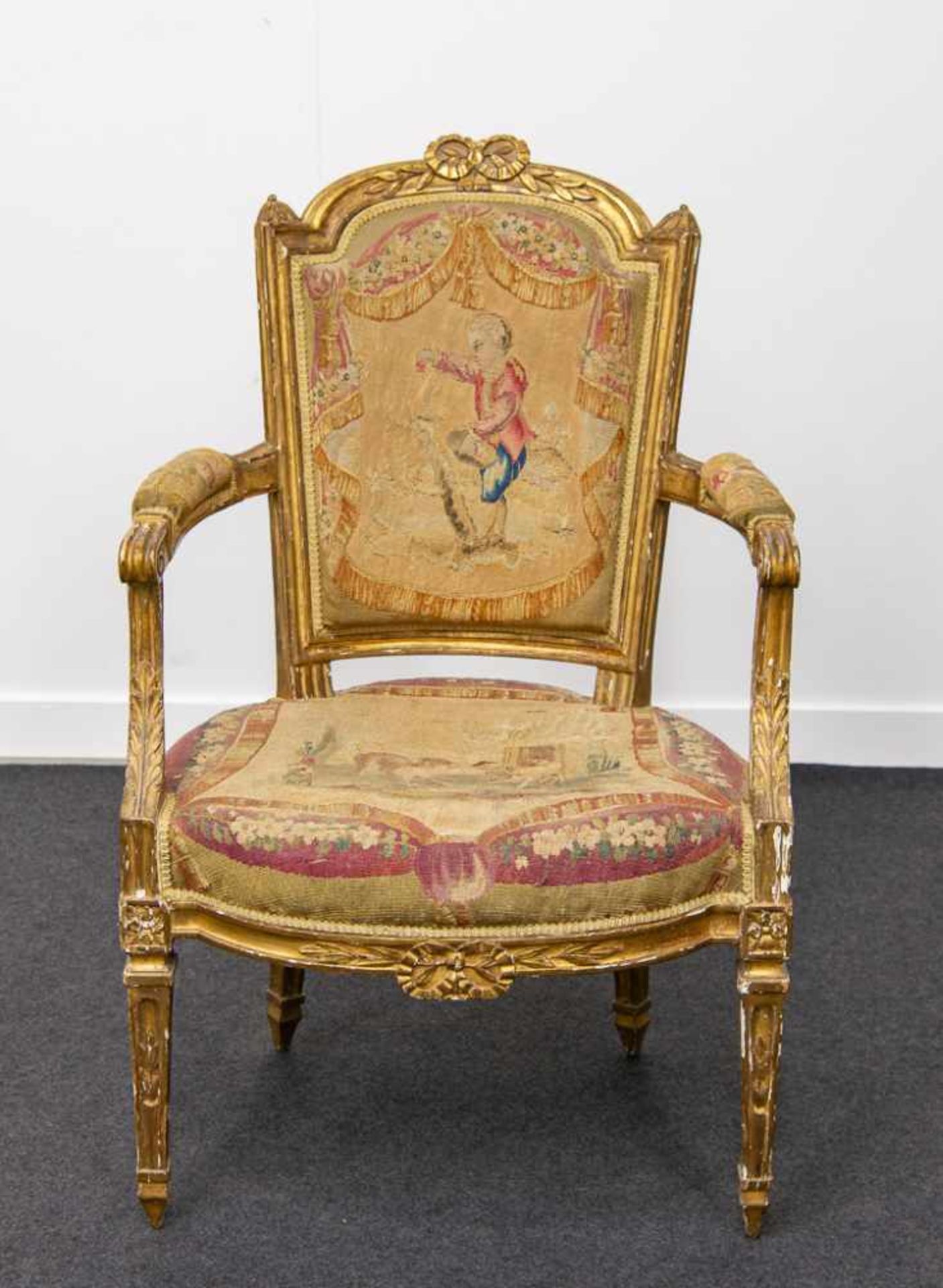 4 LXVI period armchairs - Image 6 of 26