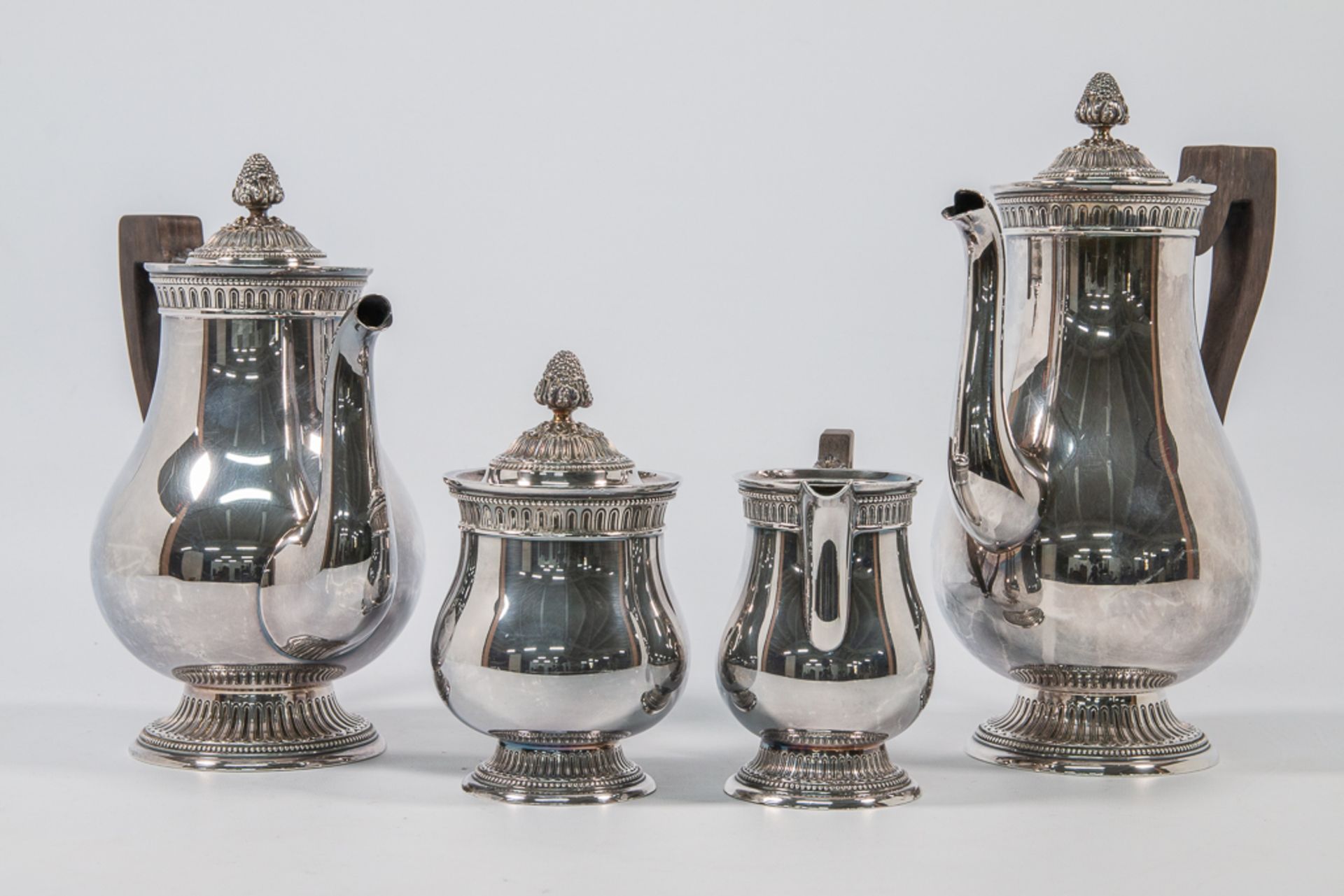 Christofle, Coffee and Teaset, silver-plate