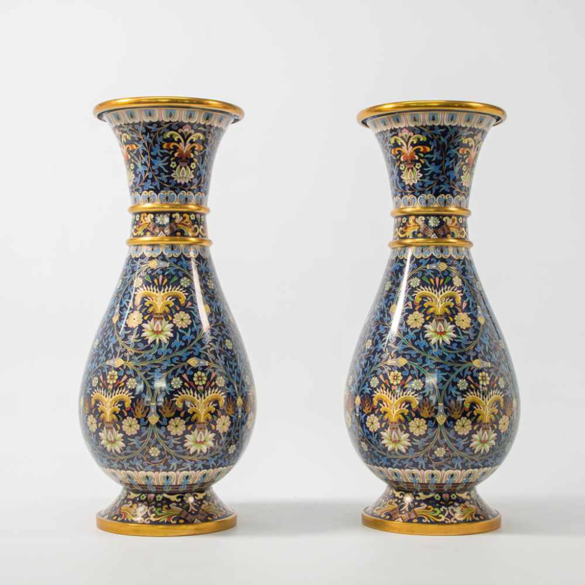 Pair of CloisonnÈ vases