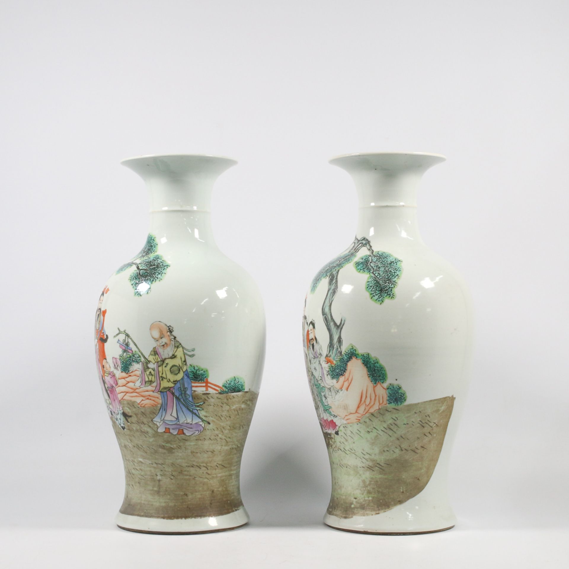 Pair of chinese vases - Bild 7 aus 10