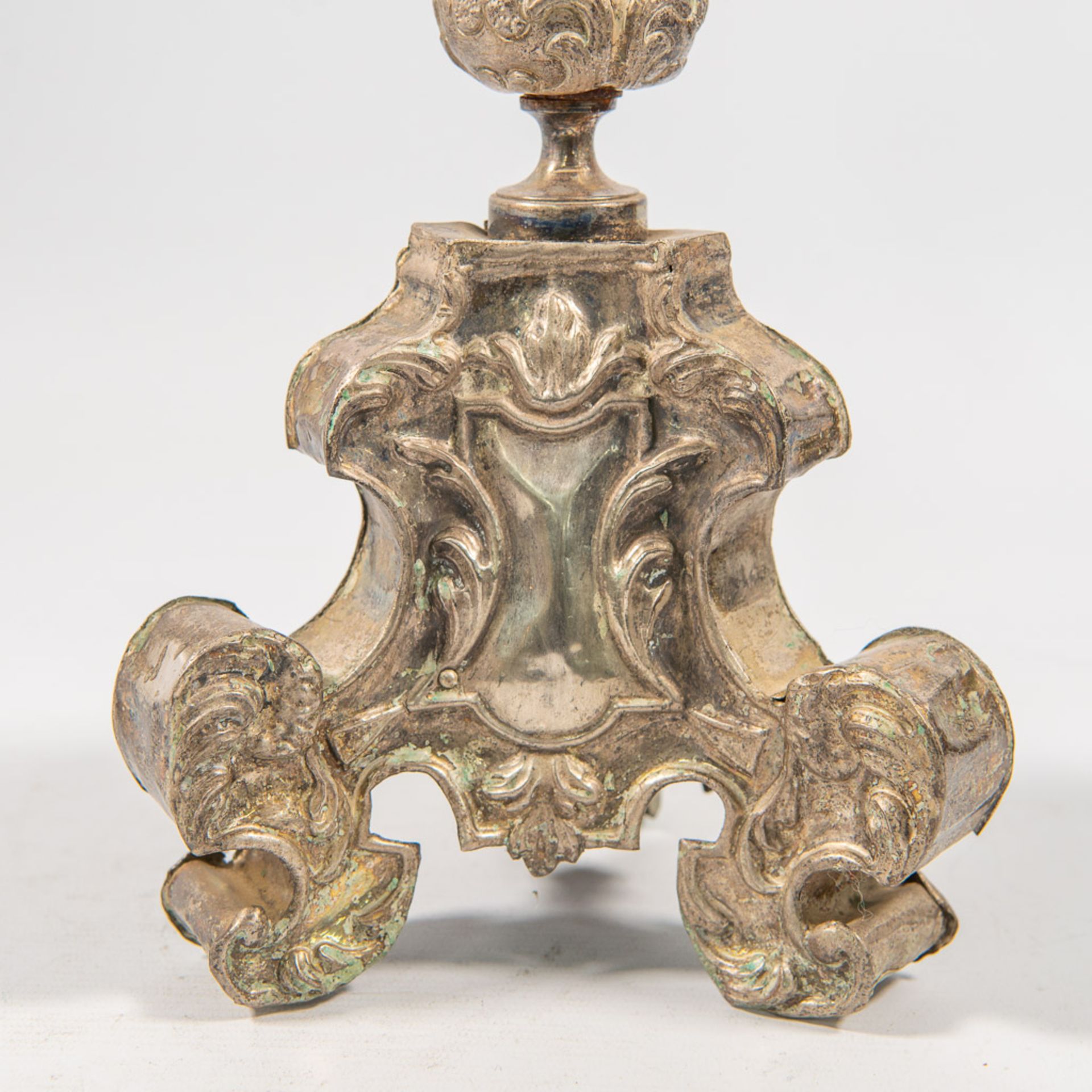 Pair of Antique Italian Candlesticks - Image 3 of 11