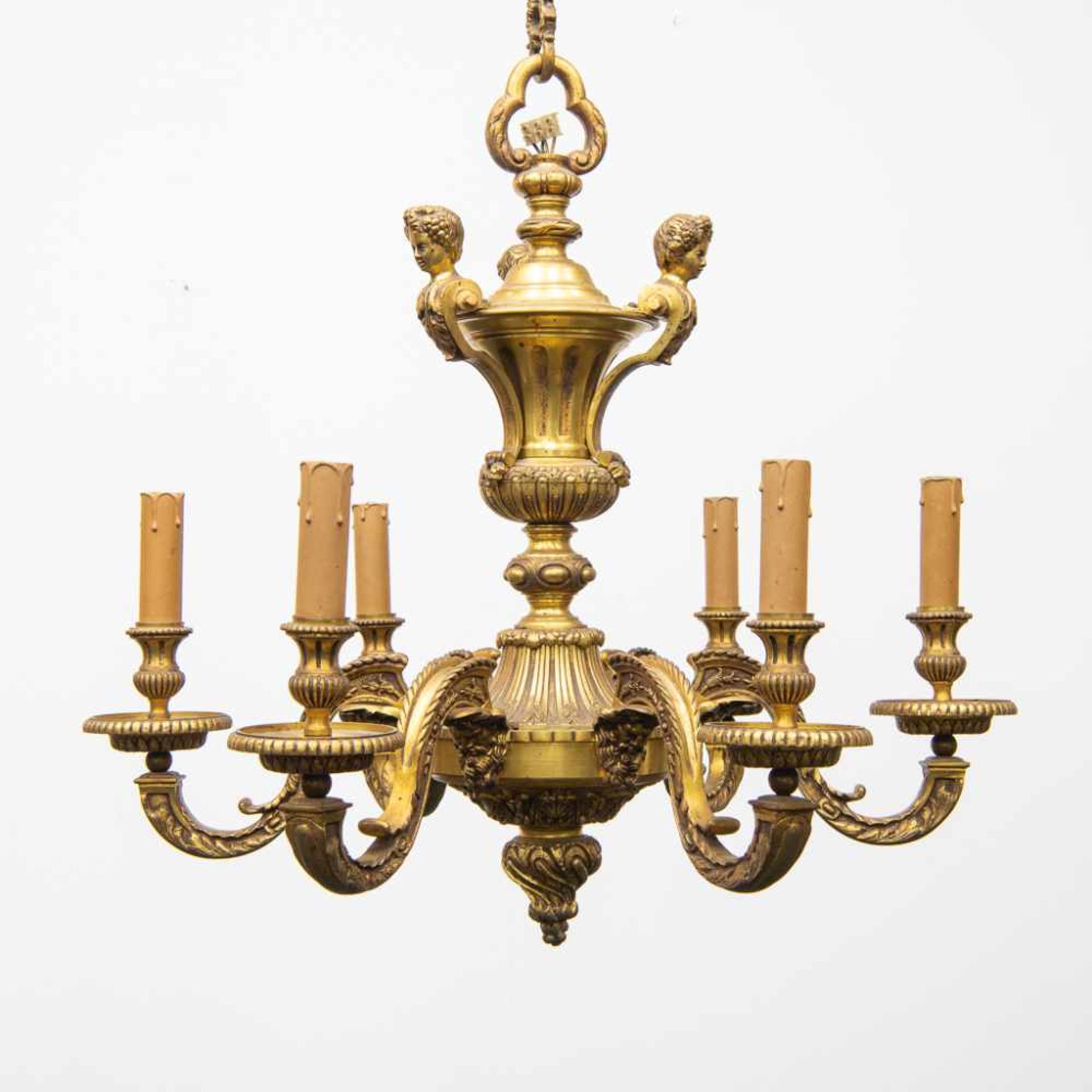 Bronze chandelier