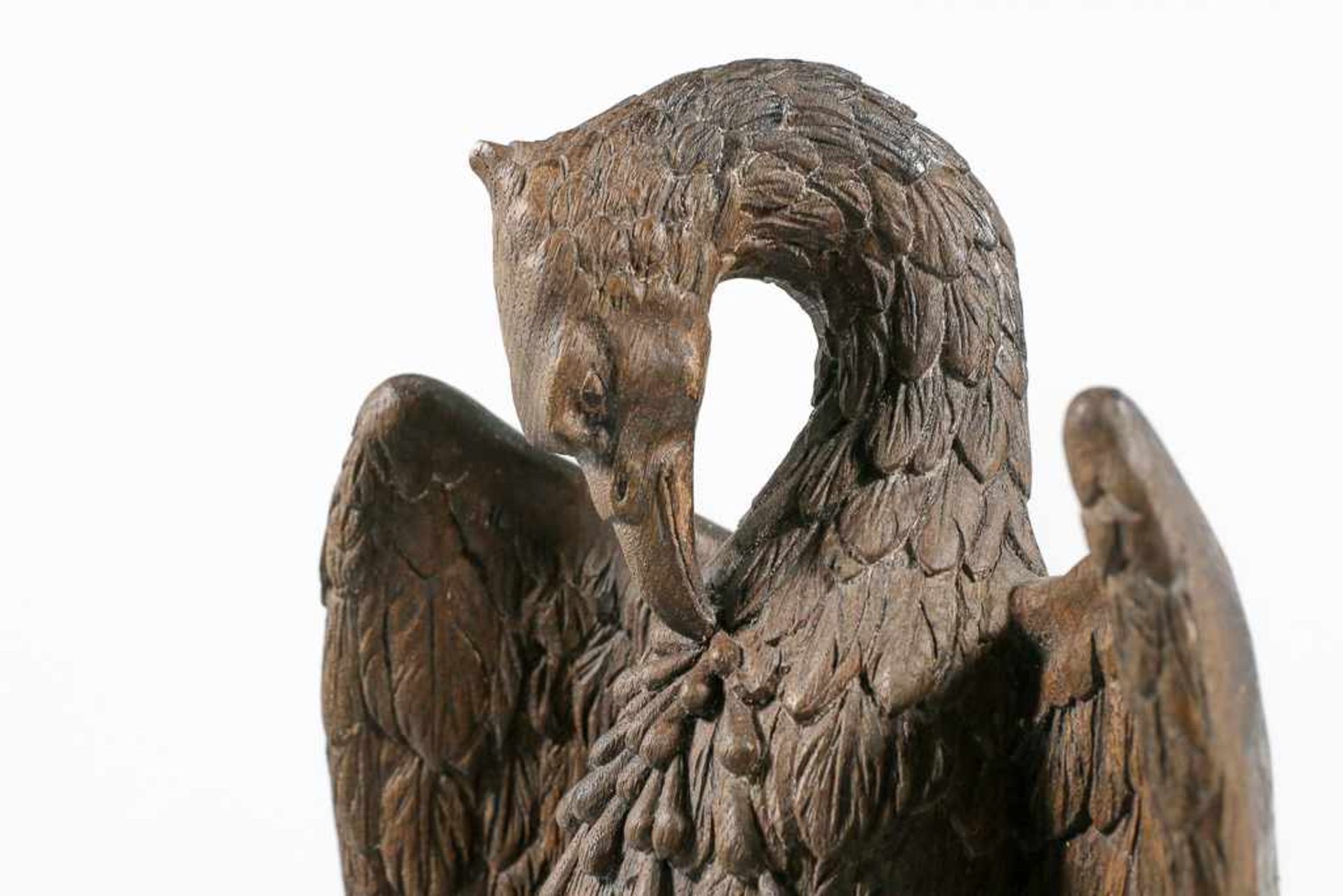 Wood sculpture Eagle - Bild 9 aus 11