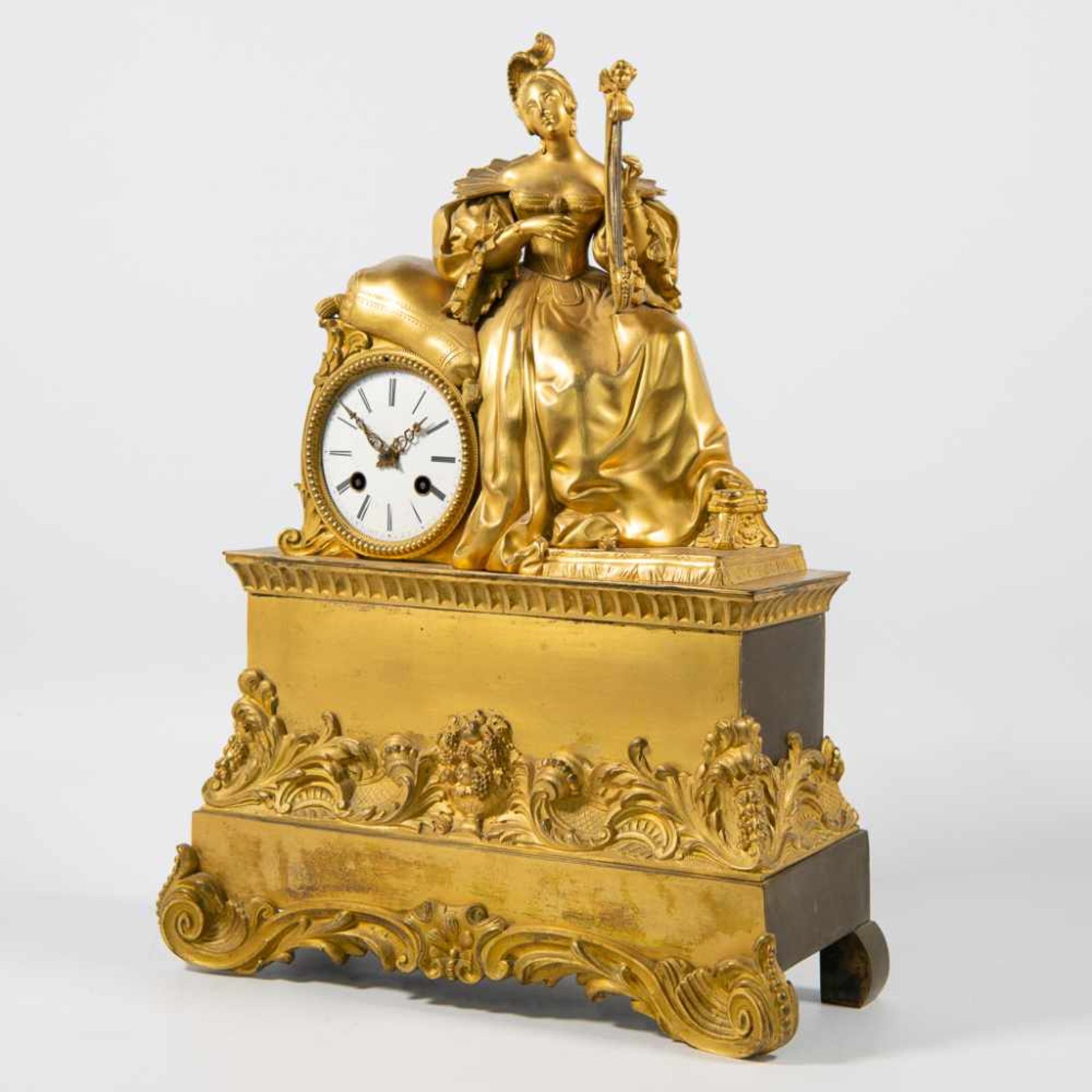 Mantle clock - Image 8 of 13