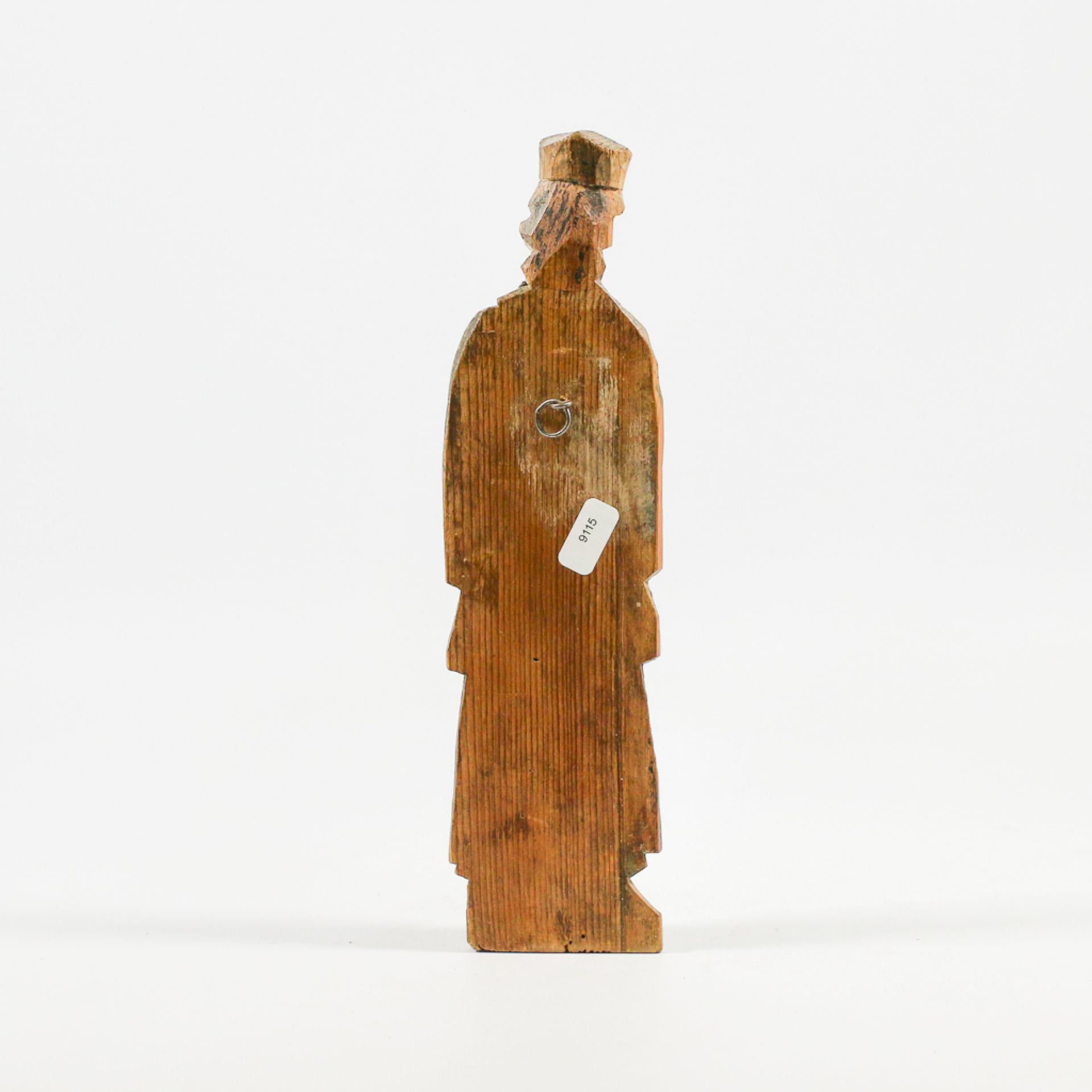 Saint, wood sculpture - Bild 6 aus 10