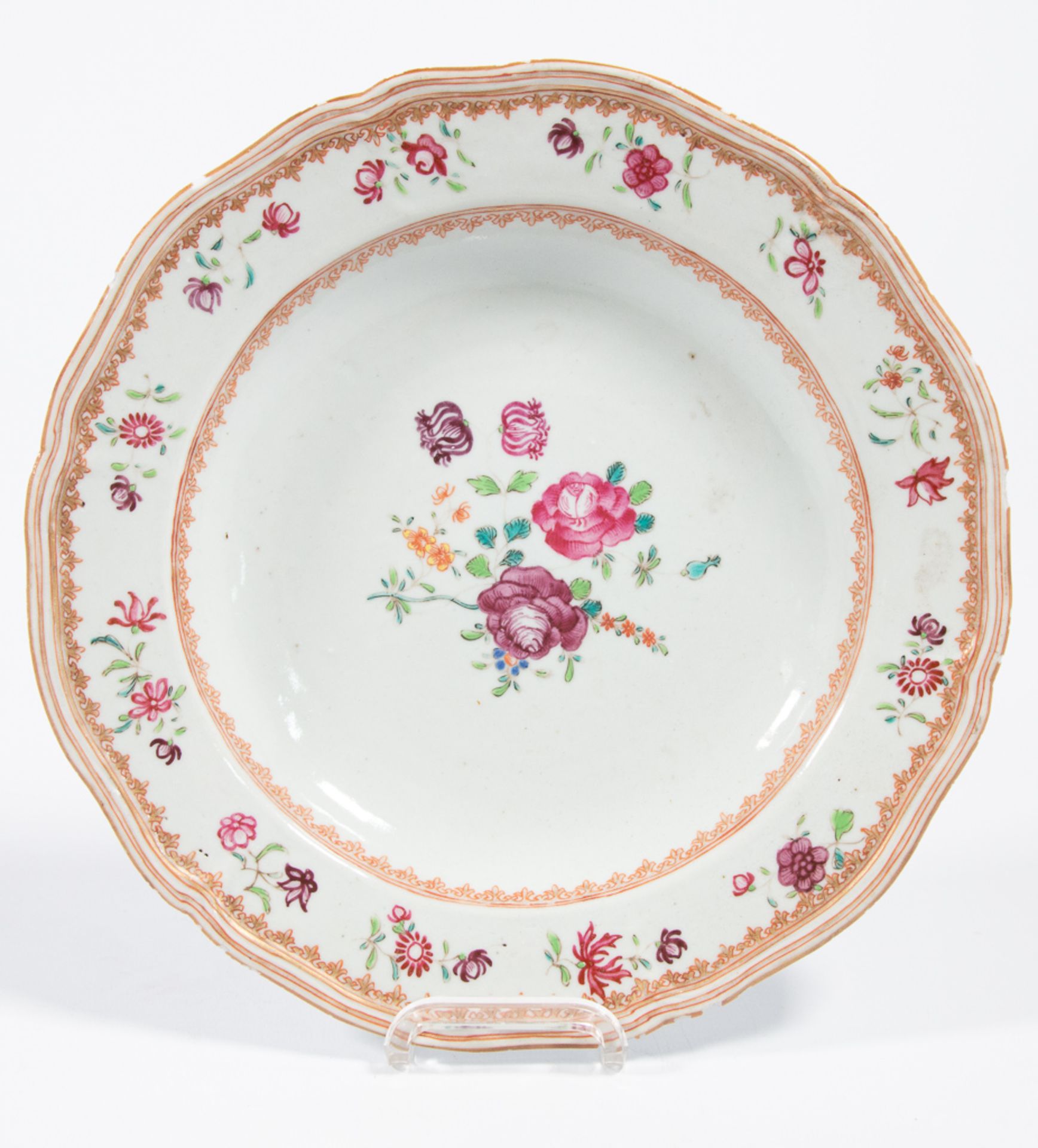 Collection of 5 Famille rose plates - Image 22 of 33