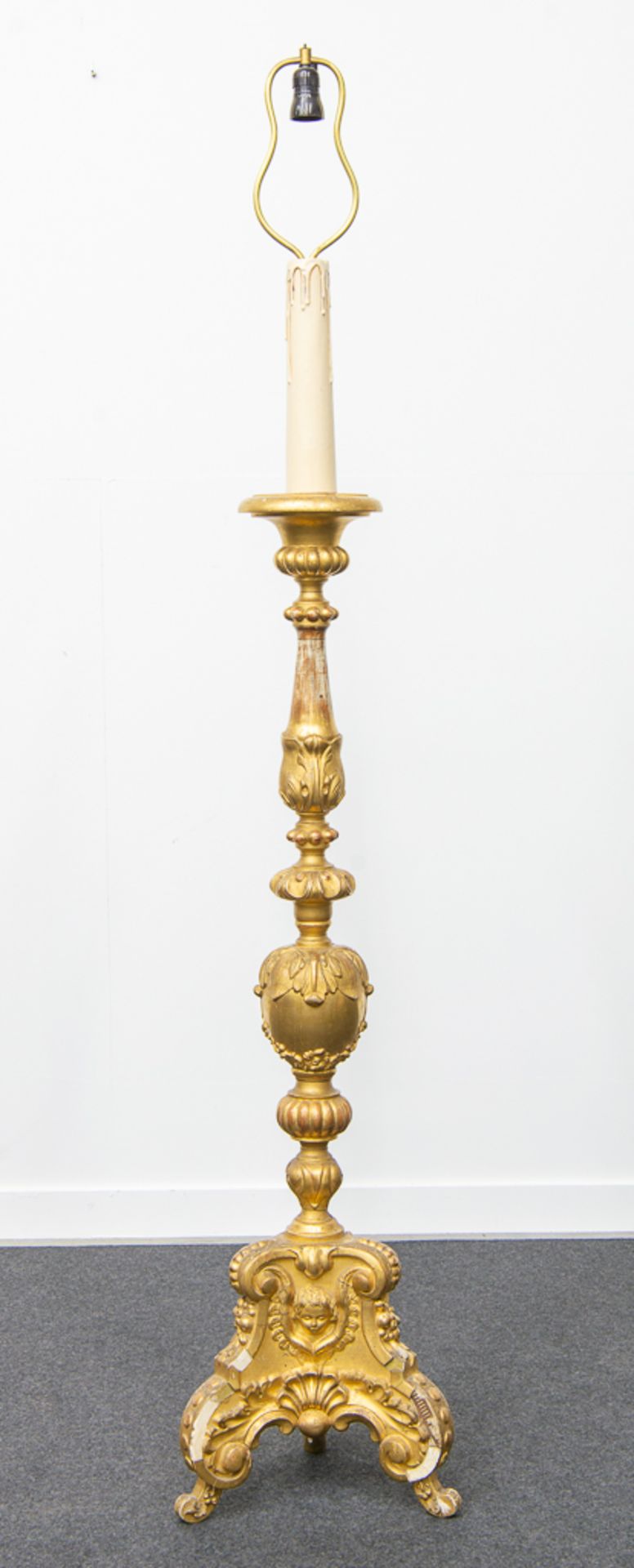 Floorlamp/Candlestickholder