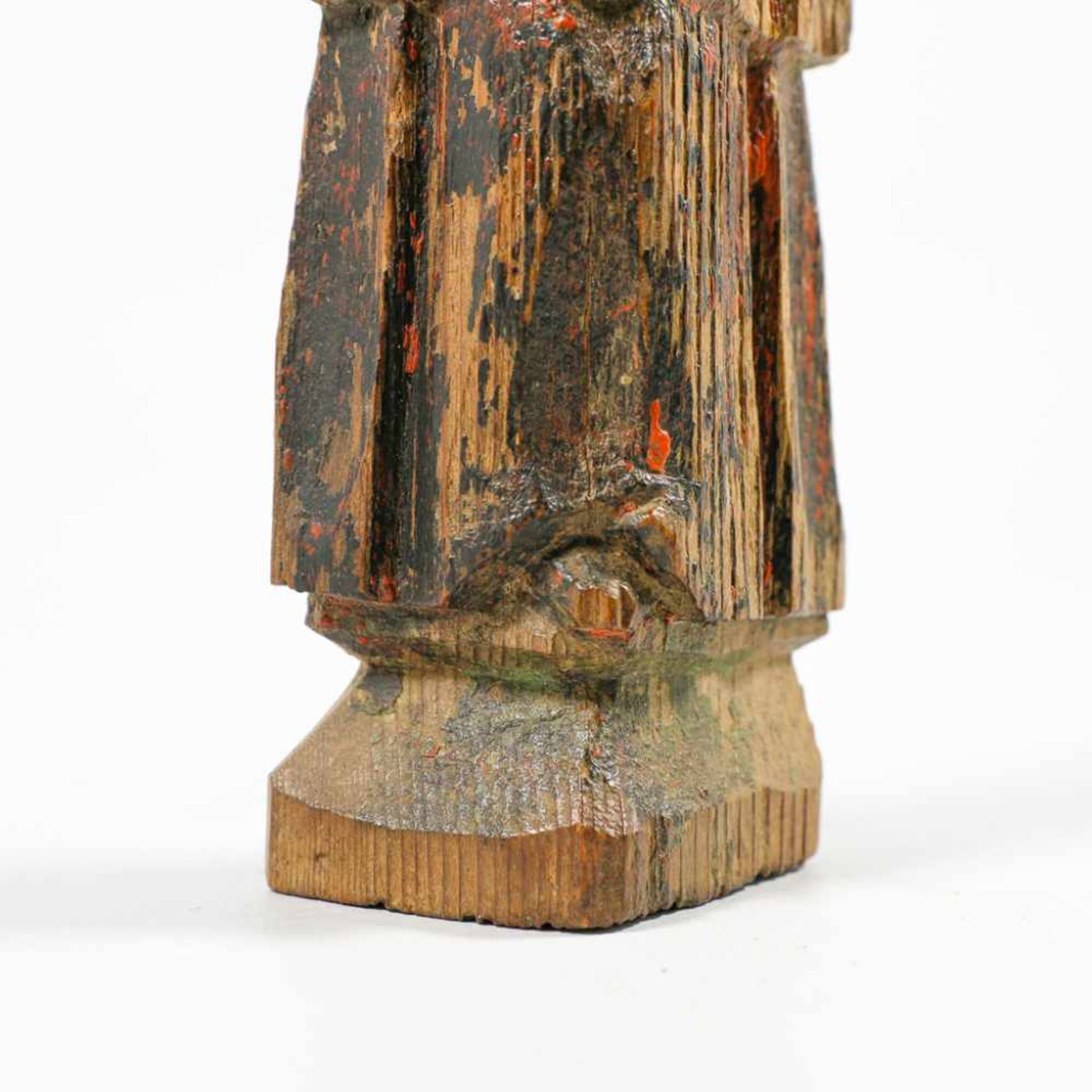 Saint, wood sculpture - Bild 2 aus 10