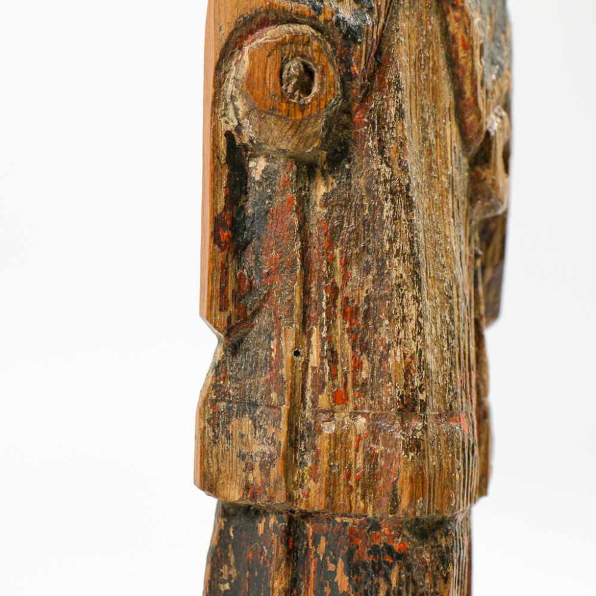 Saint, wood sculpture - Bild 10 aus 10