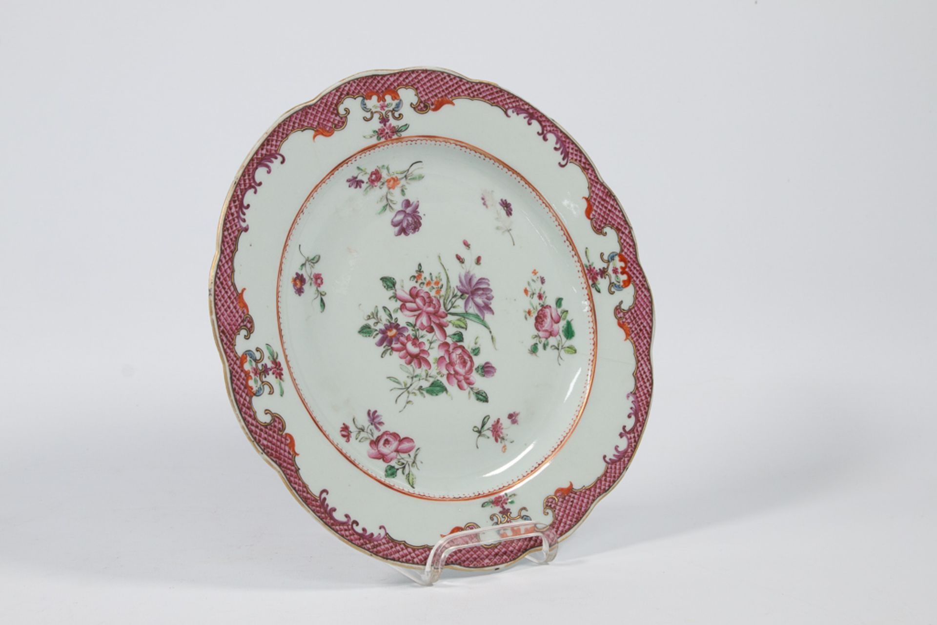 Collection of 5 Famille rose plates - Image 3 of 33