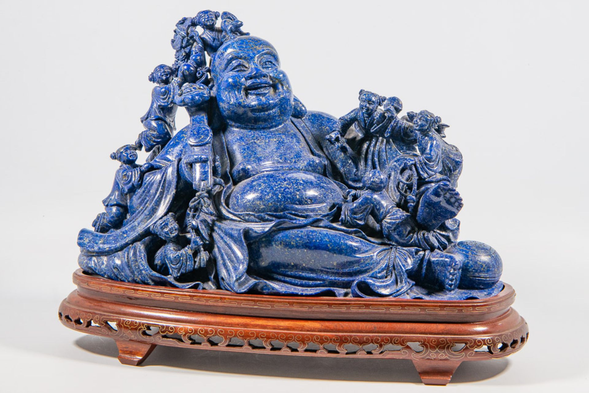 Resting Buddha, Lapis Lazuli - Bild 11 aus 16