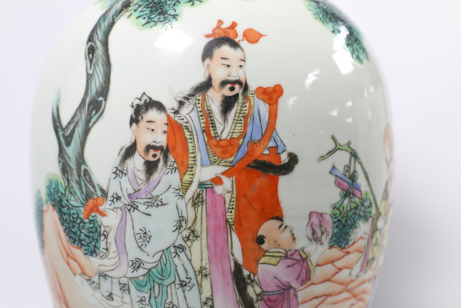 Pair of chinese vases - Image 5 of 10