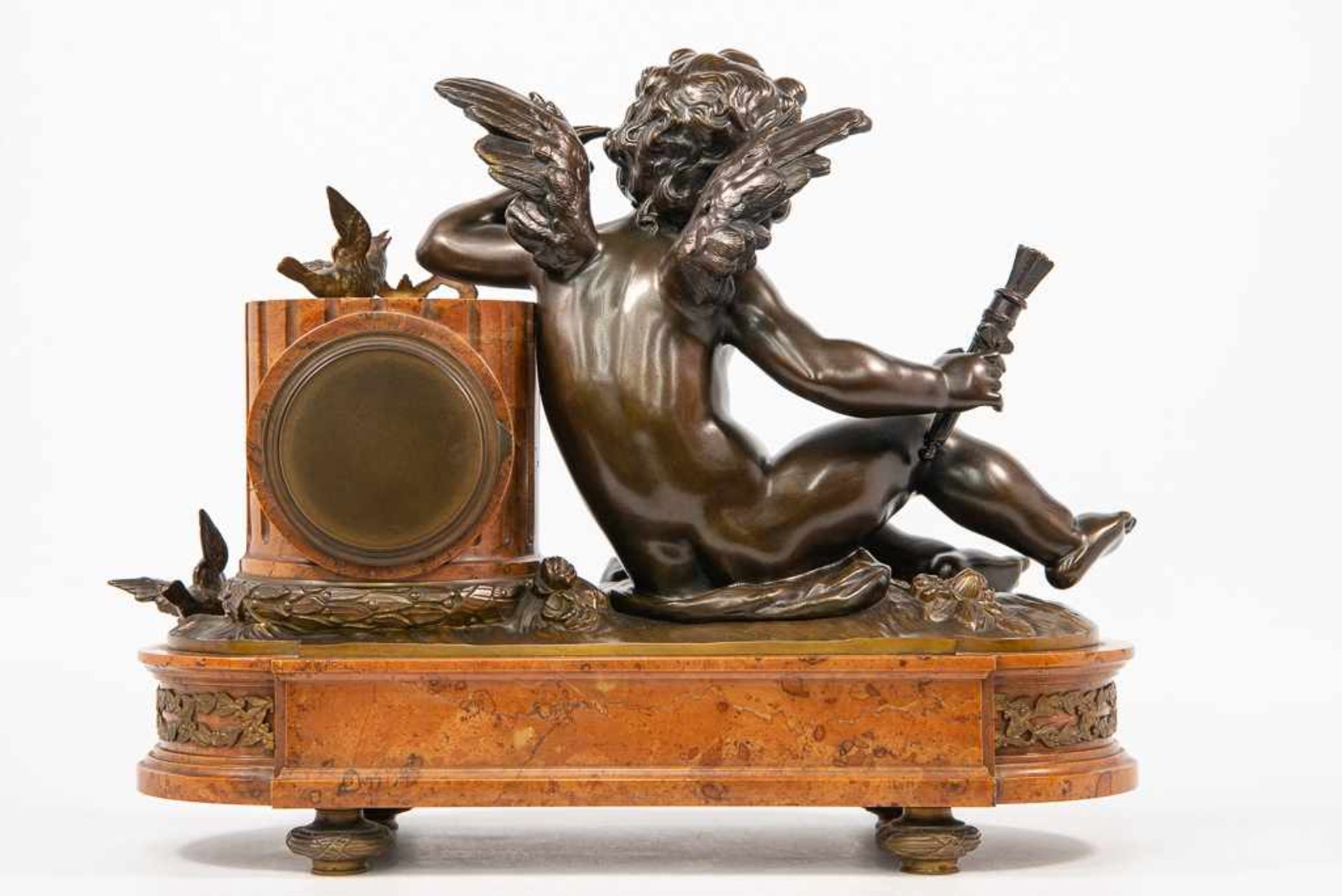 Clock with putto - Image 13 of 14