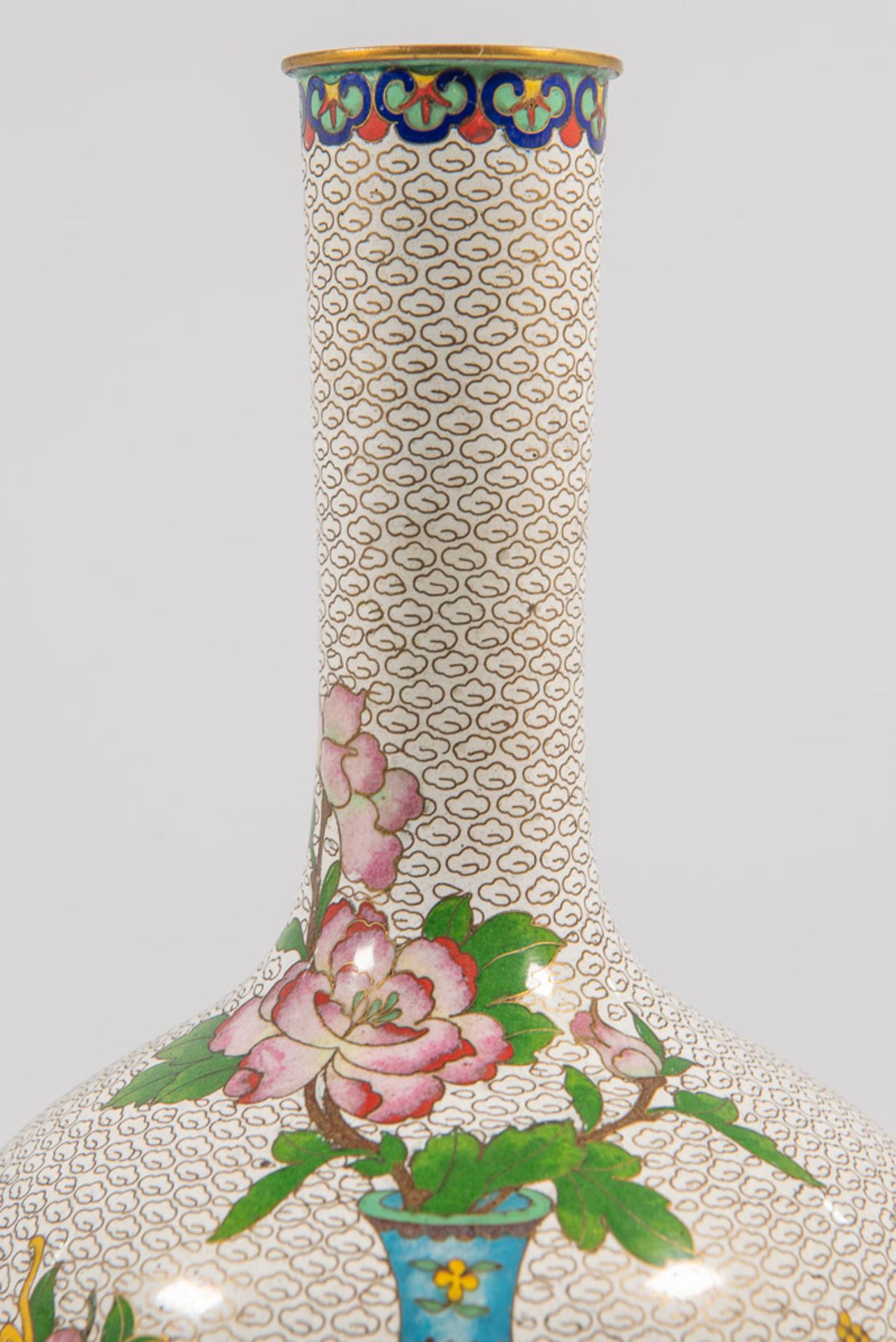 Collection of CloisonnÈ vases - Image 2 of 19