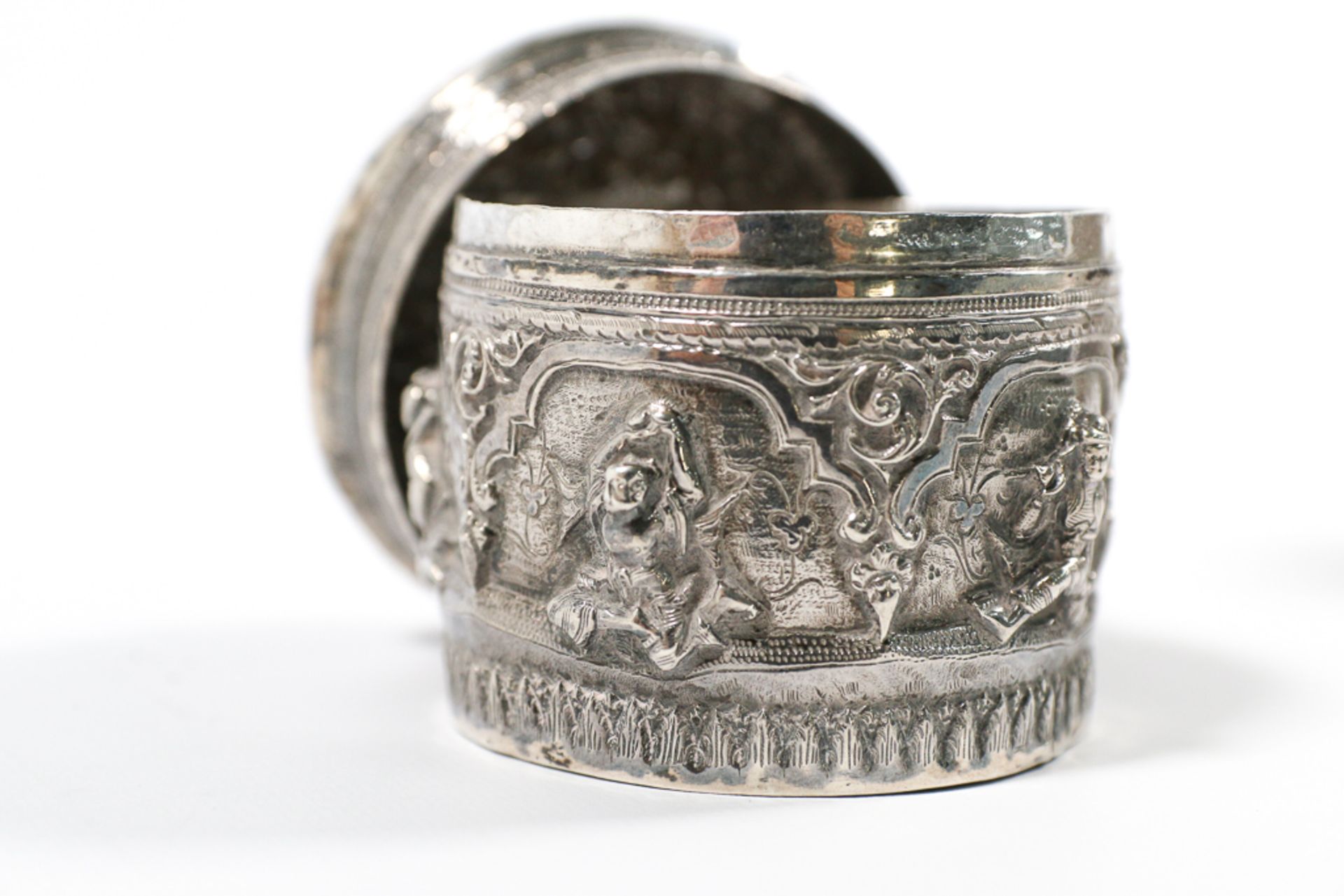 Collection of silver jewelry boxes, eastern origin - Bild 11 aus 12