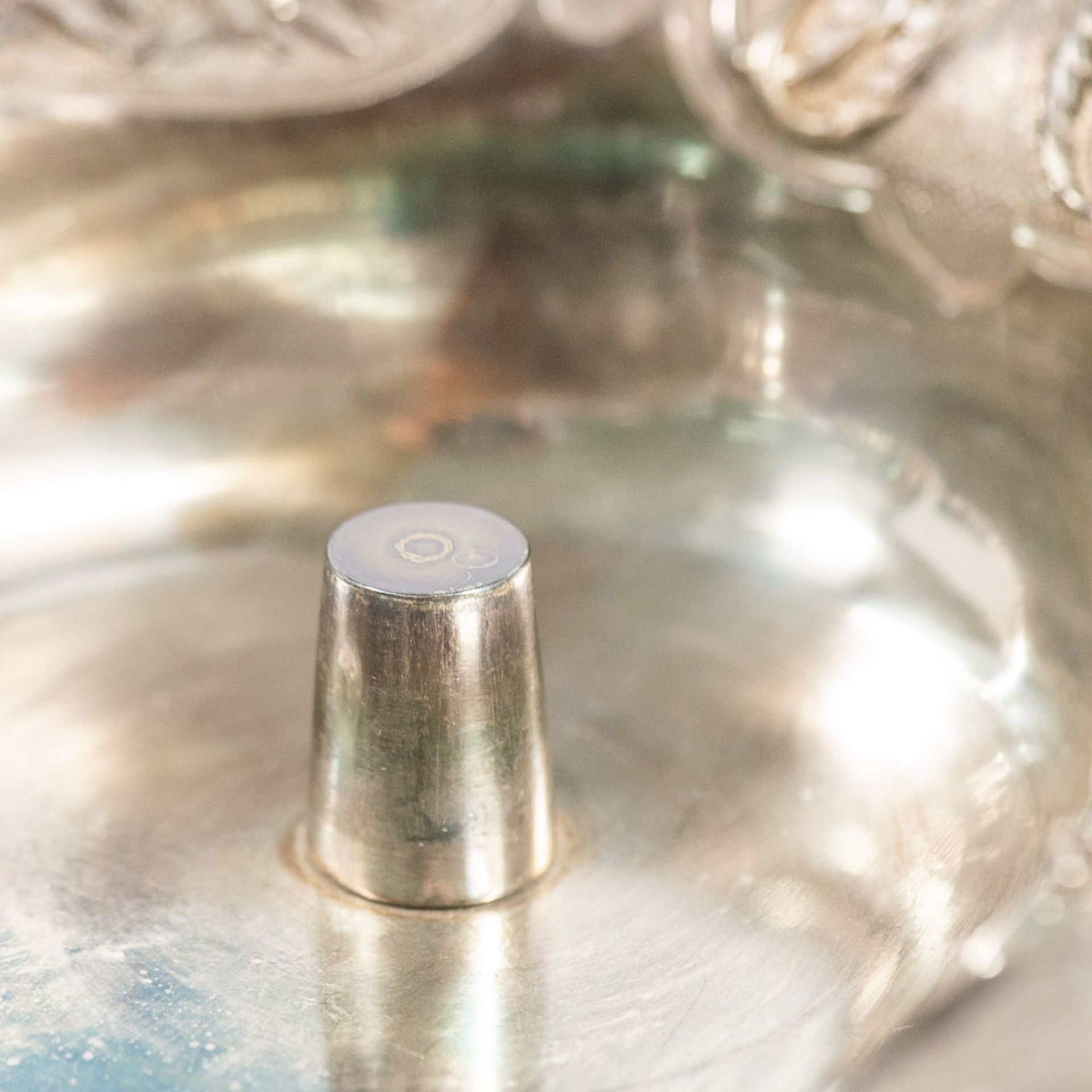 Silver communion wine and water cruets - Image 16 of 17