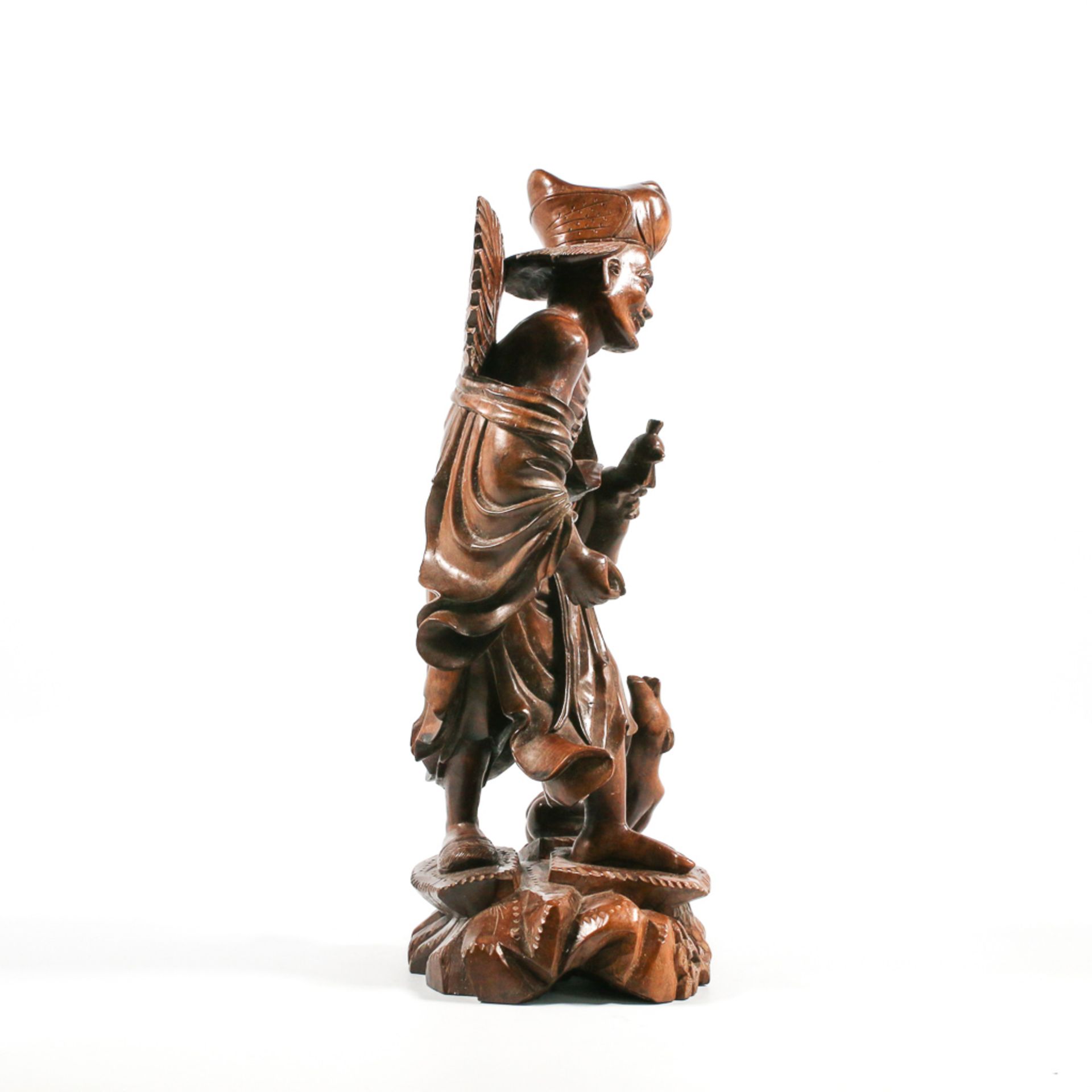 Wood sculpture, Eastern origin - Bild 9 aus 18