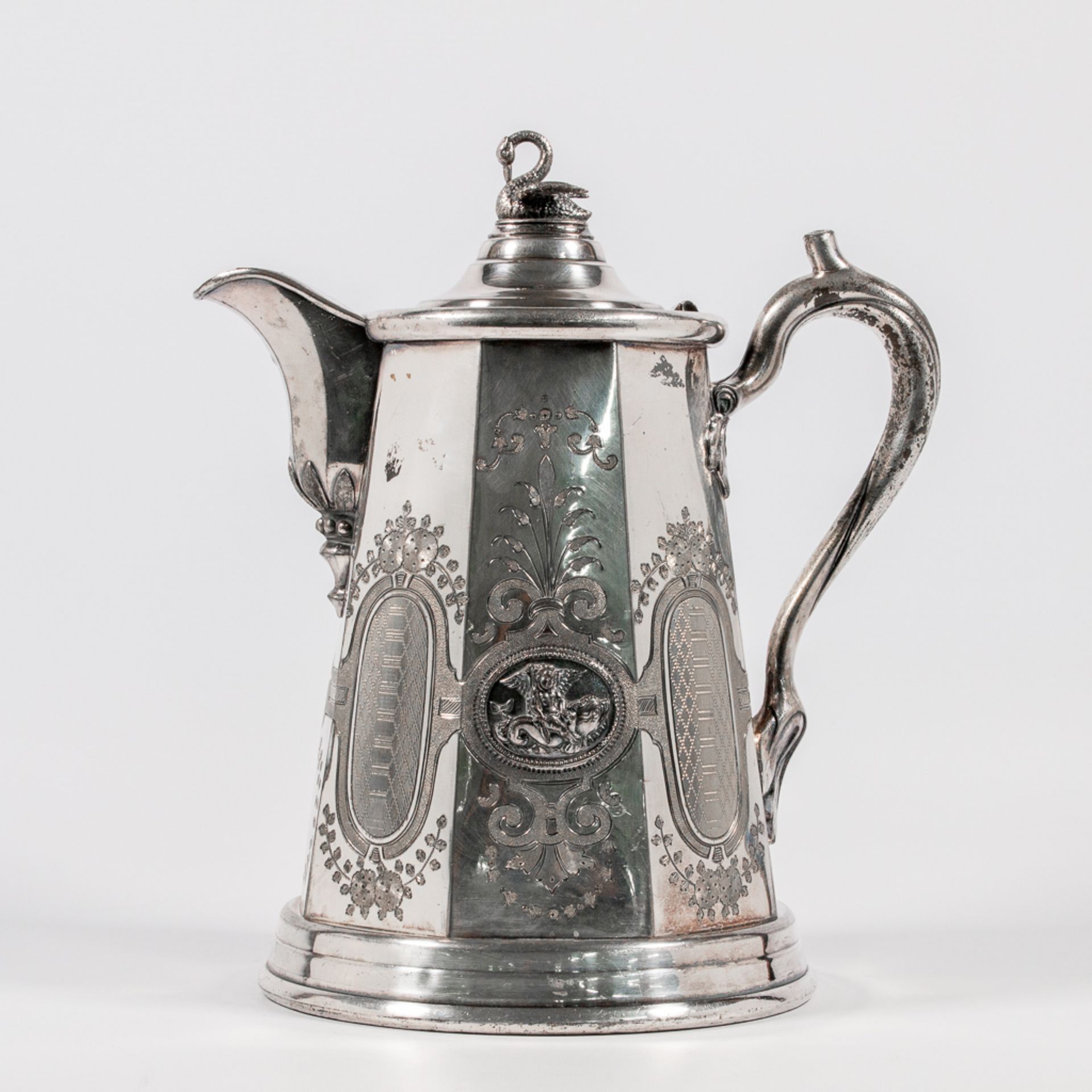 Silver-plated coffee pot - Bild 5 aus 17