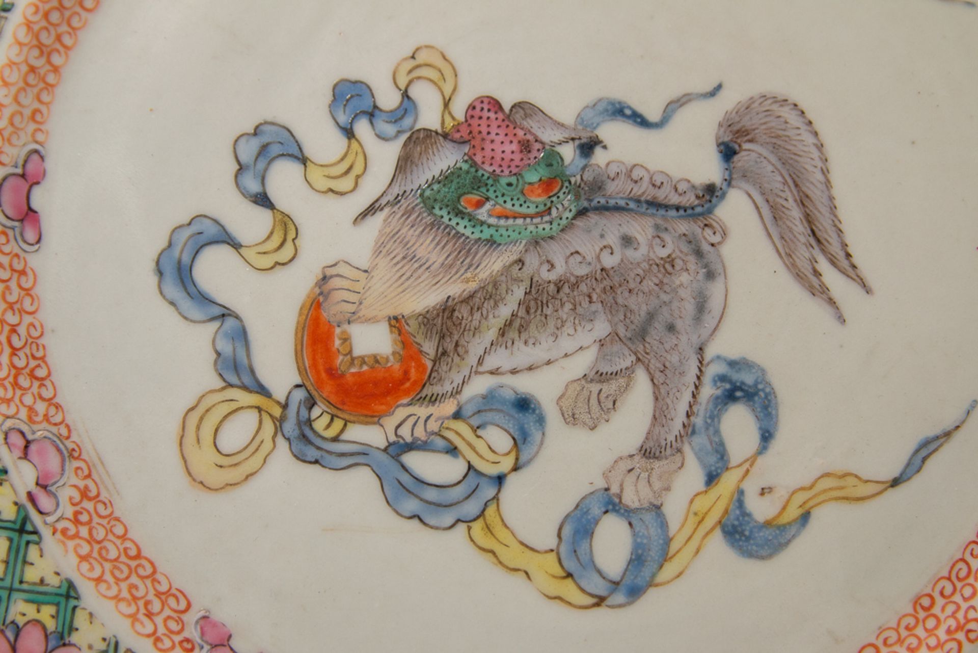 Chinese display plate - Image 5 of 10