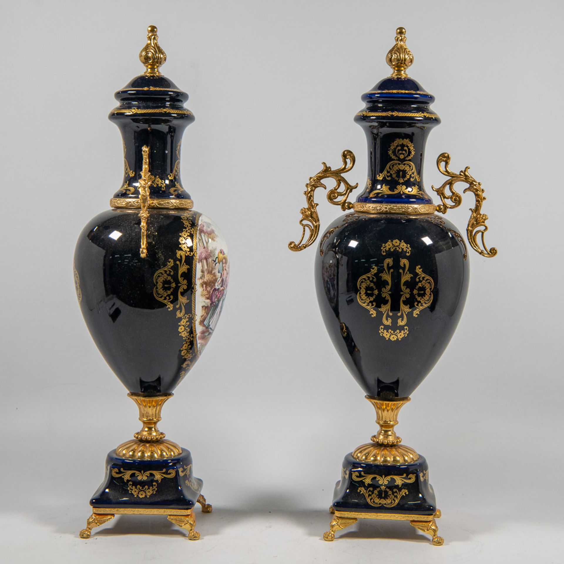 Pair of vases in SËvres Style, Alfa Ceramice - Bild 9 aus 11