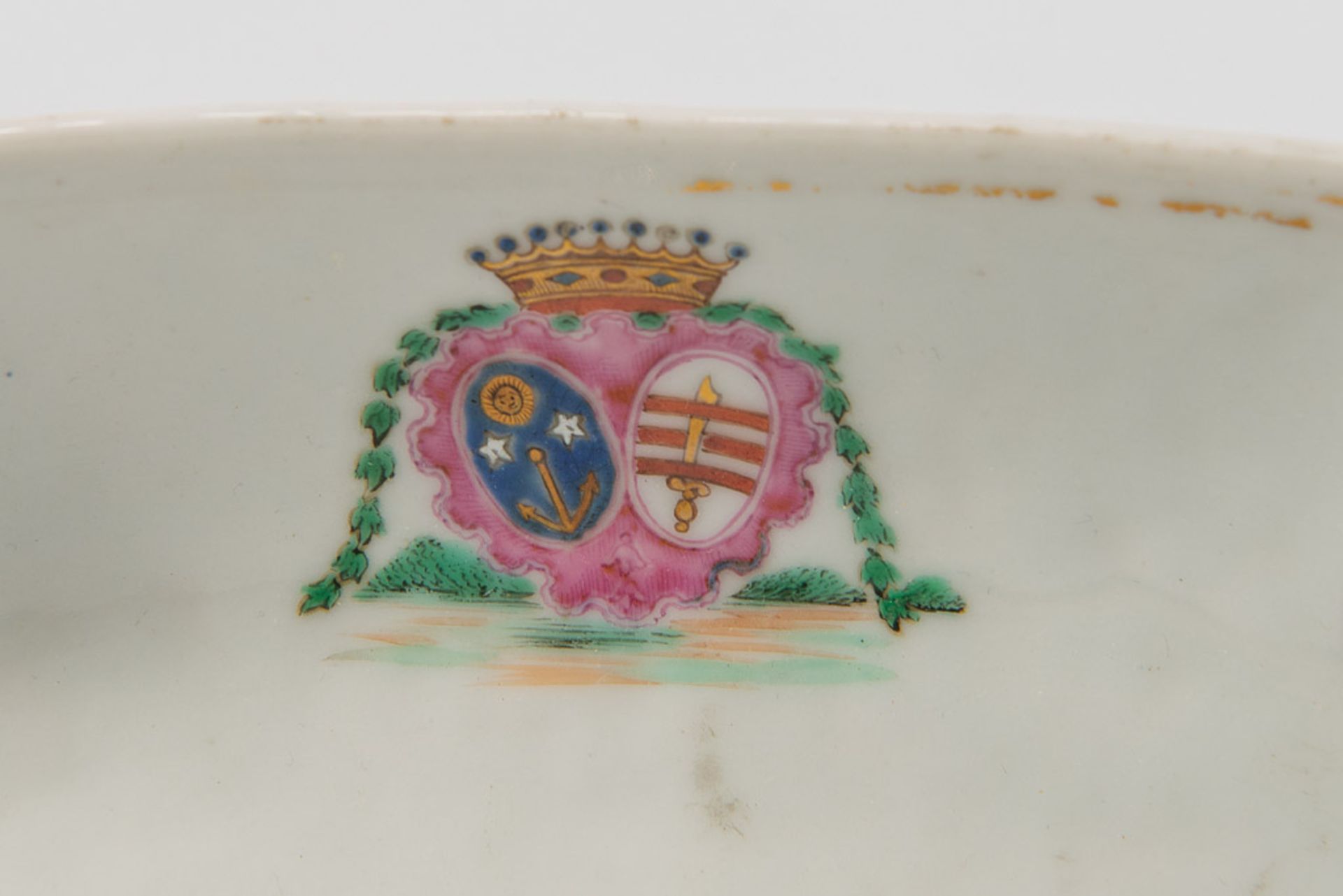 Plate in the style of export porcelain. - Bild 11 aus 11