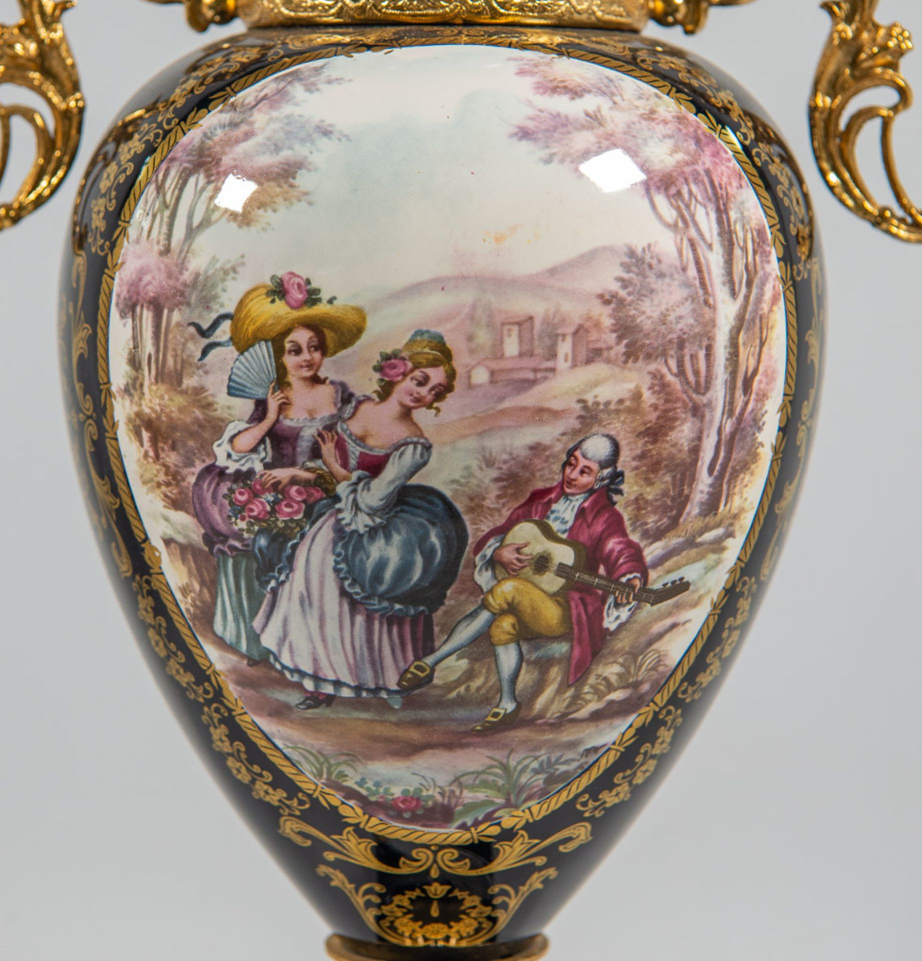 Pair of vases in SËvres Style, Alfa Ceramice - Bild 2 aus 11