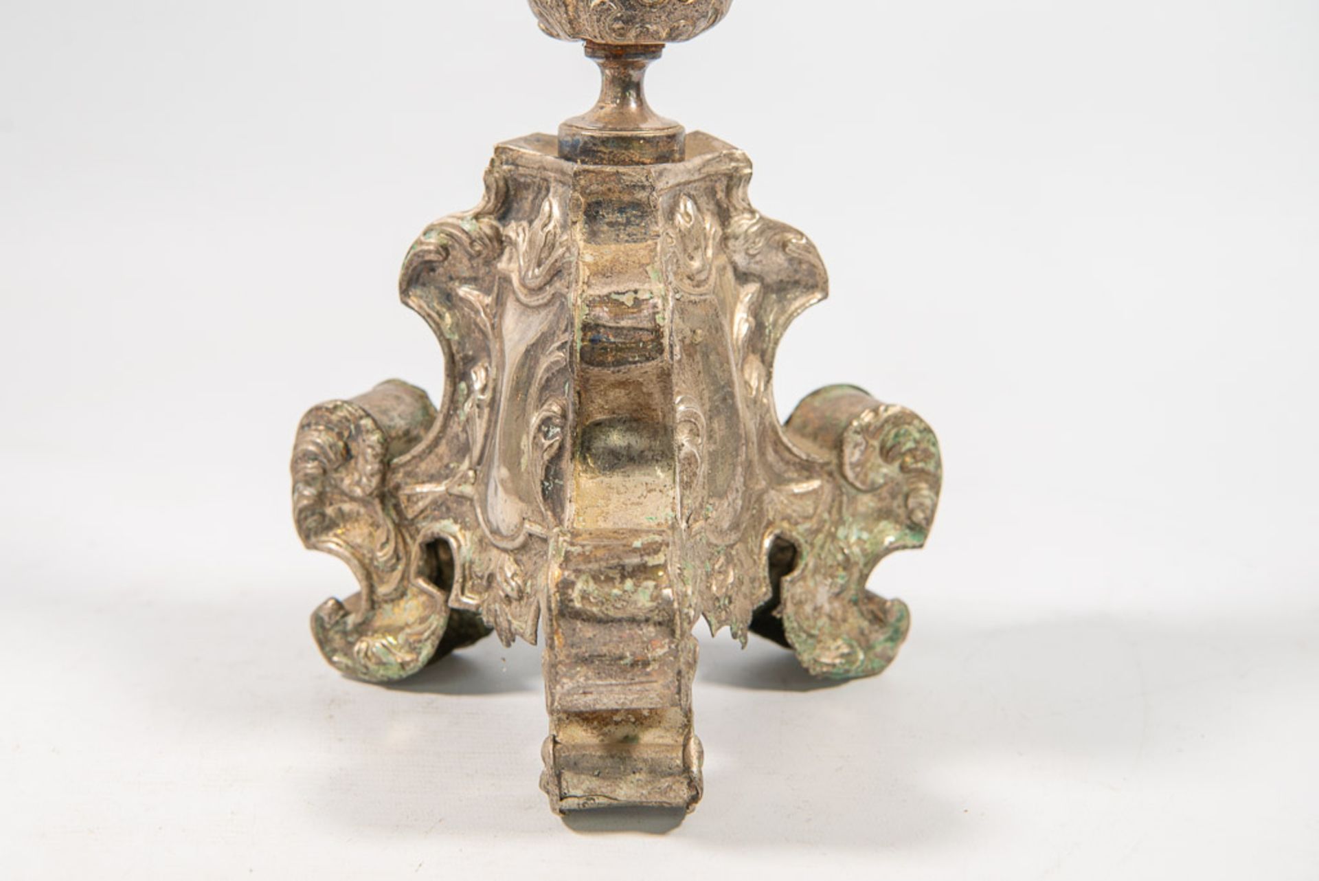 Pair of Antique Italian Candlesticks - Image 2 of 11