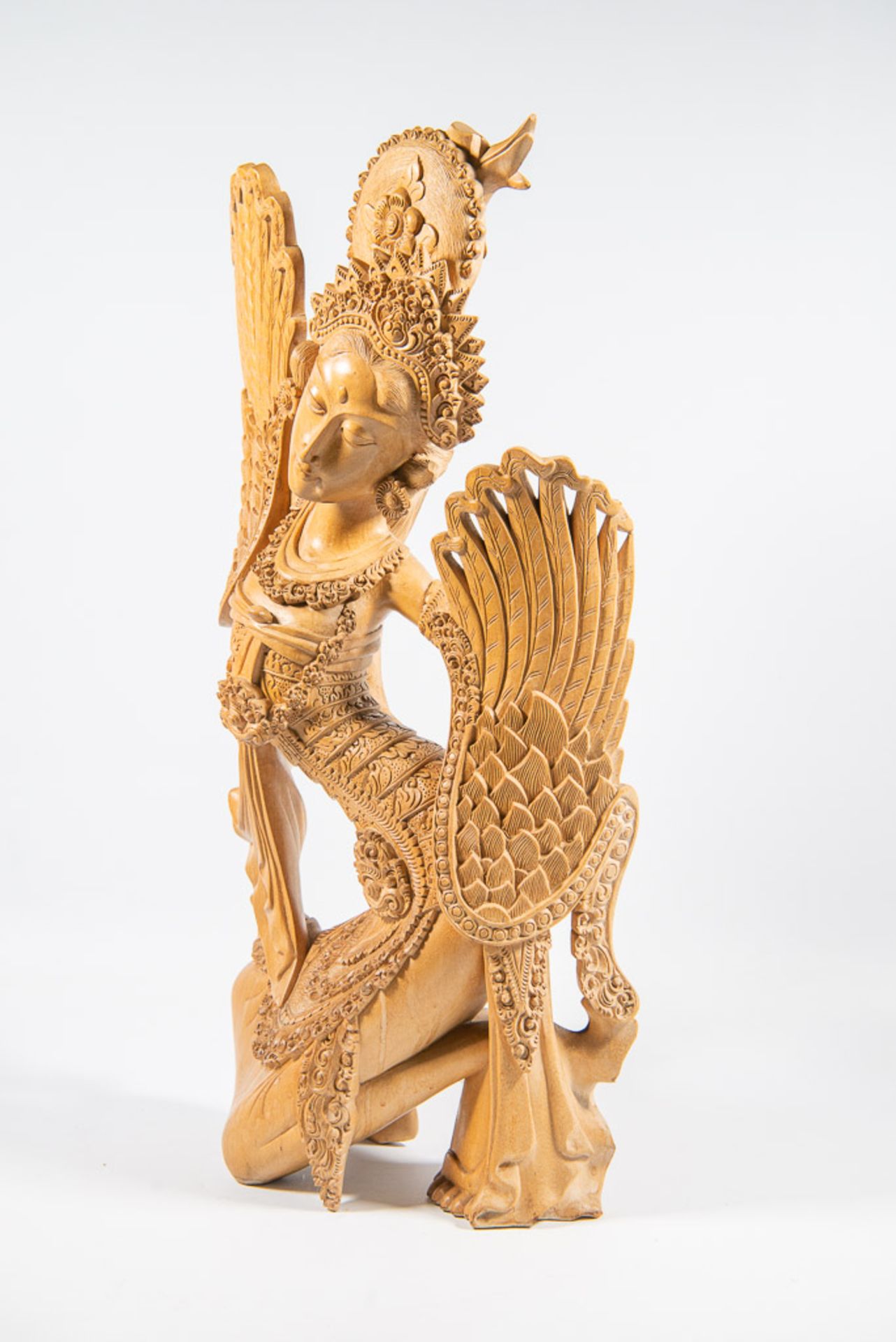 Indonesian wood sculpture - Image 5 of 5
