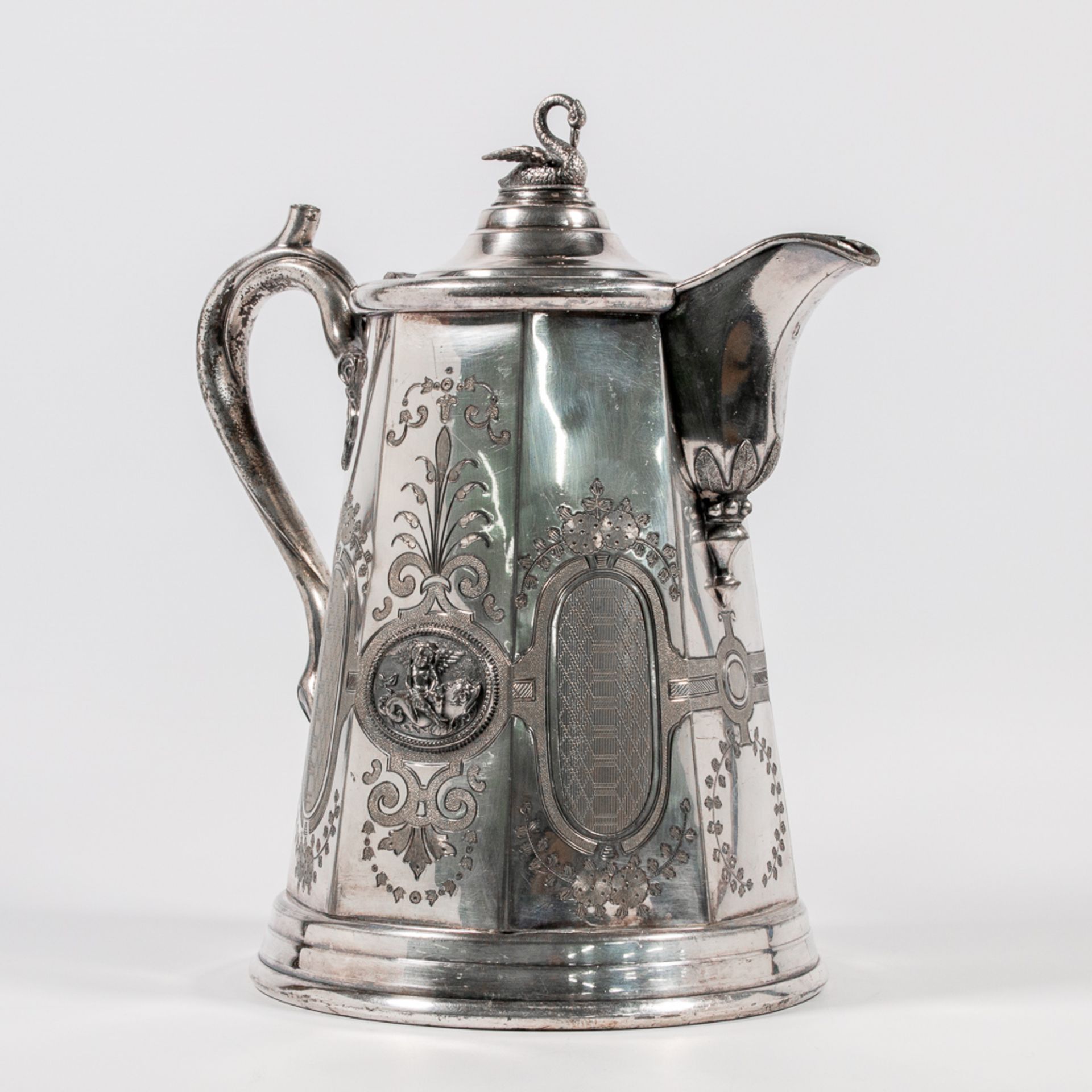 Silver-plated coffee pot - Bild 11 aus 17