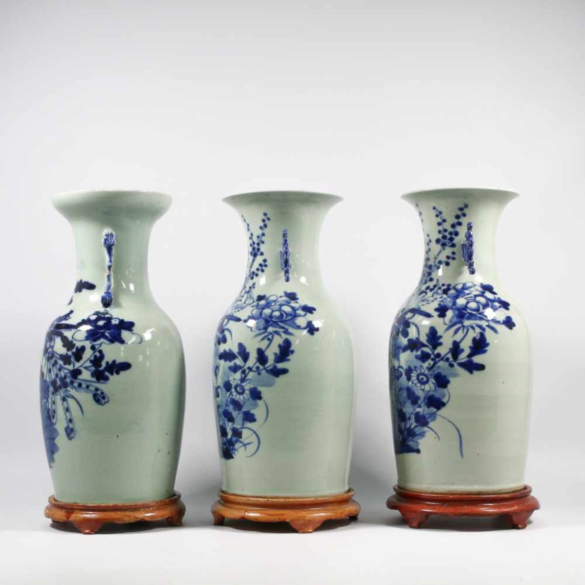 Set of 3 chinese vases - Image 3 of 10