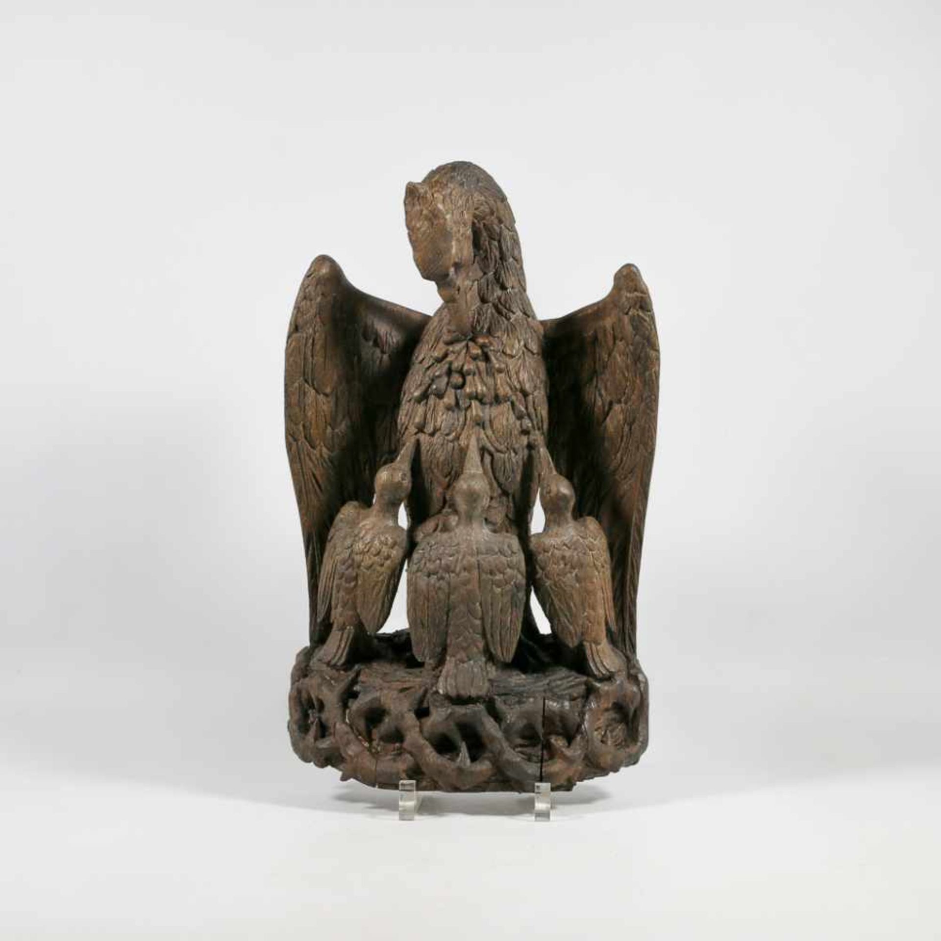 Wood sculpture Eagle