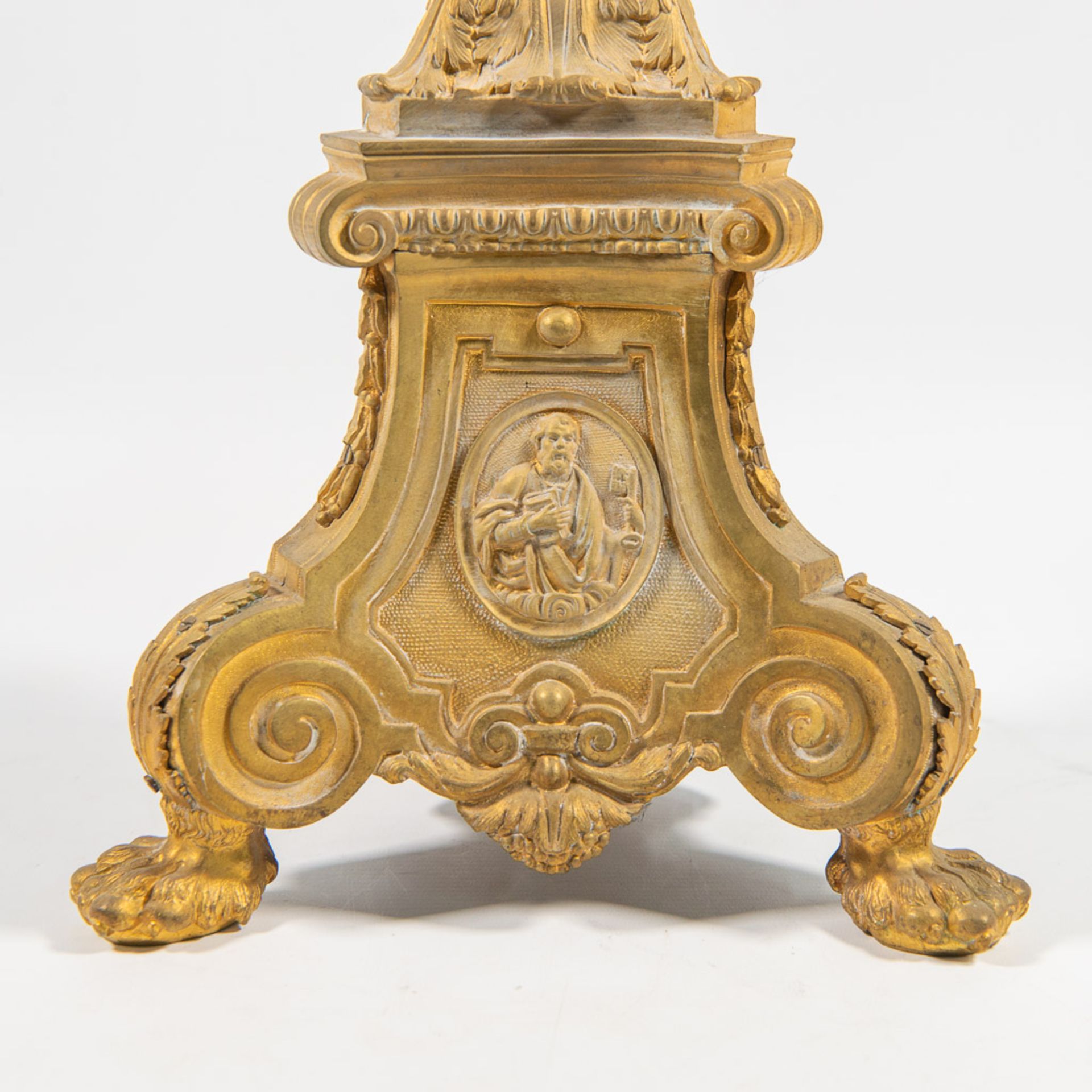 Pair of church Candlesticks - Image 10 of 13