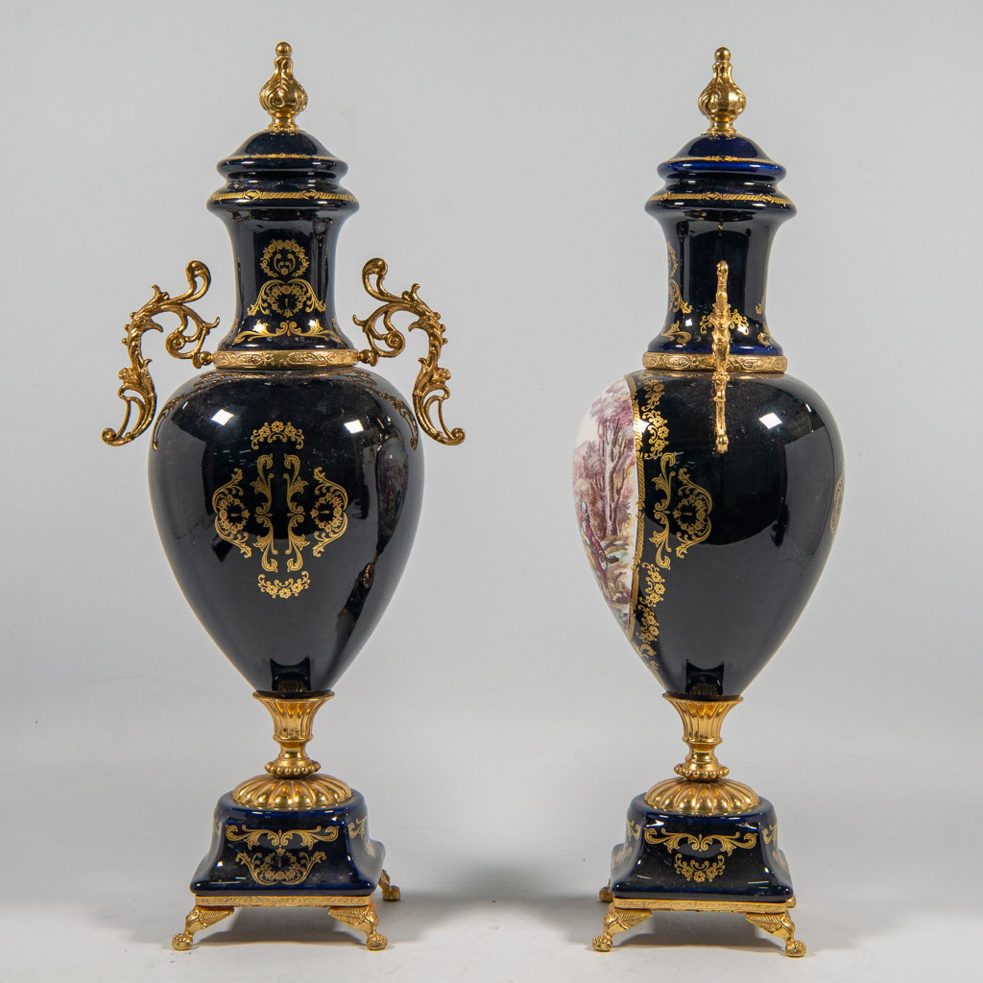 Pair of vases in SËvres Style, Alfa Ceramice - Bild 8 aus 11