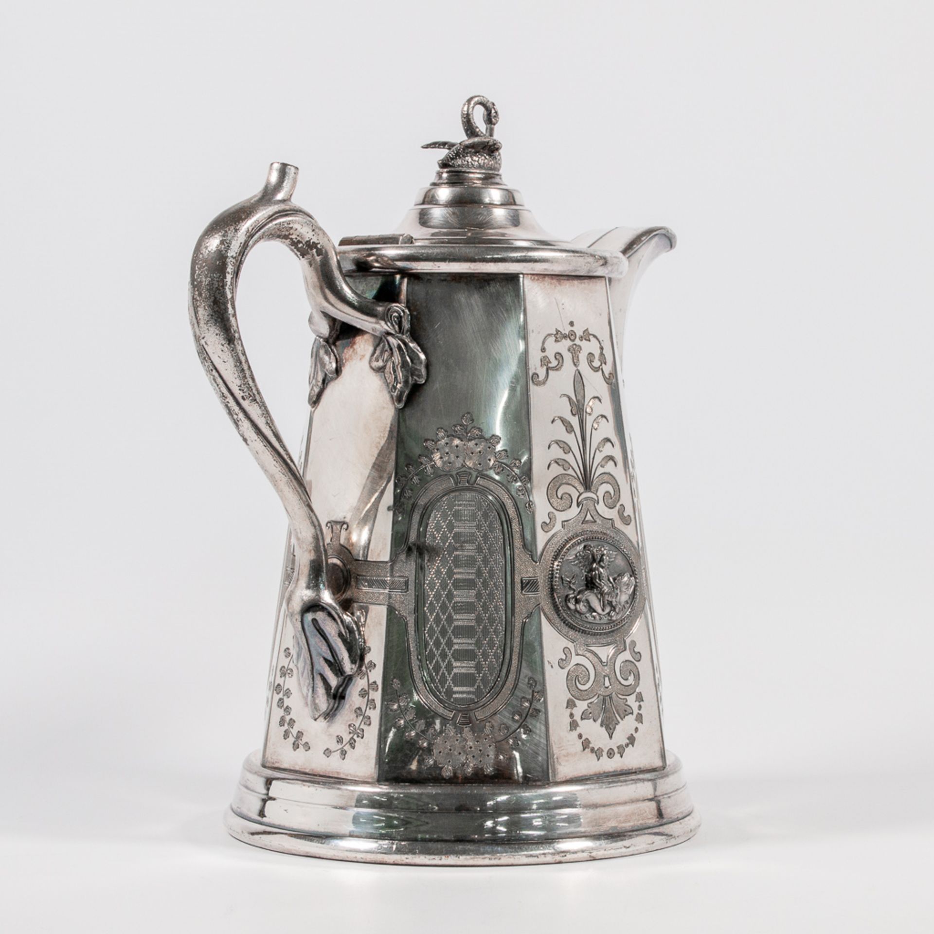 Silver-plated coffee pot - Bild 14 aus 17