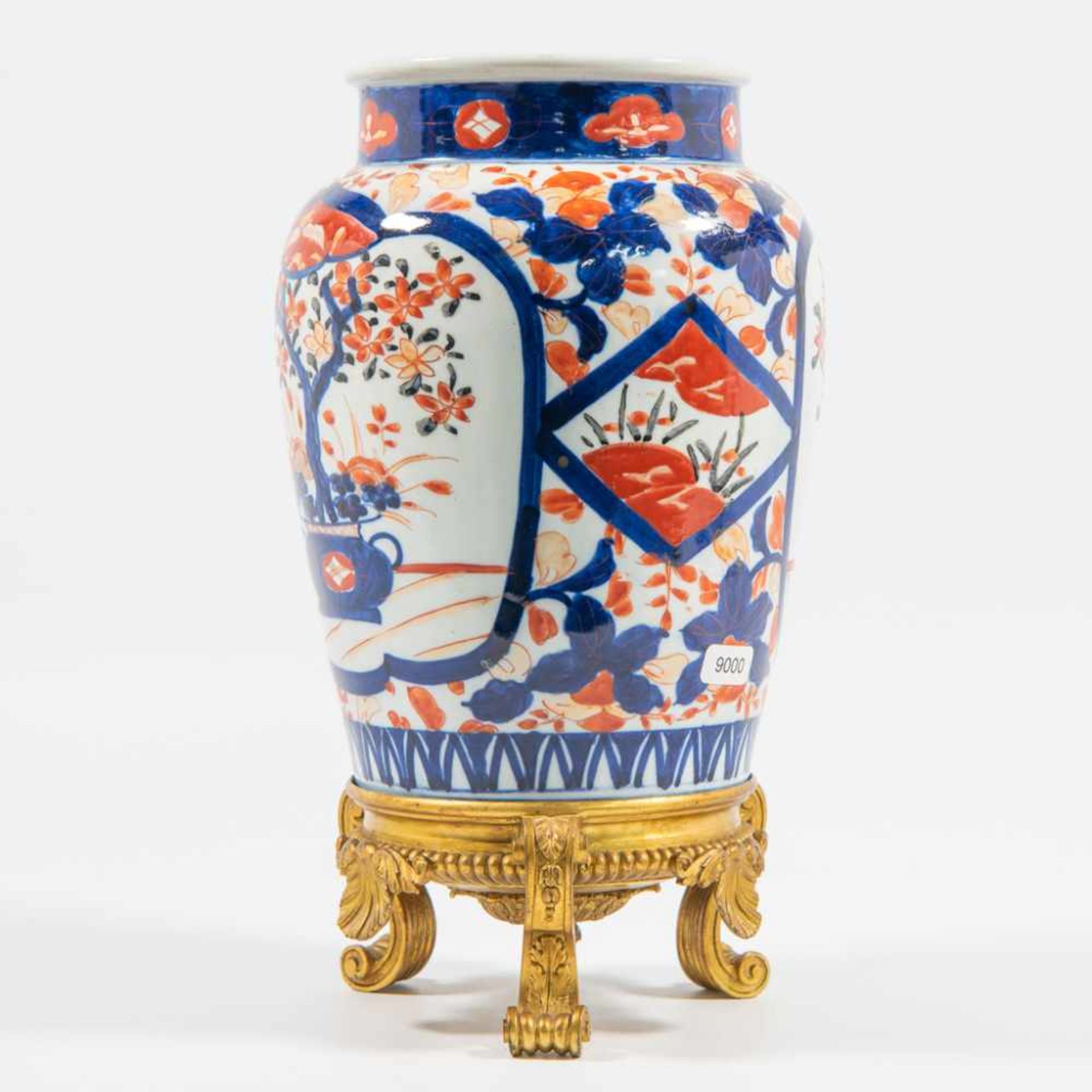 Eastern Imari vase on bronze base - Bild 12 aus 13